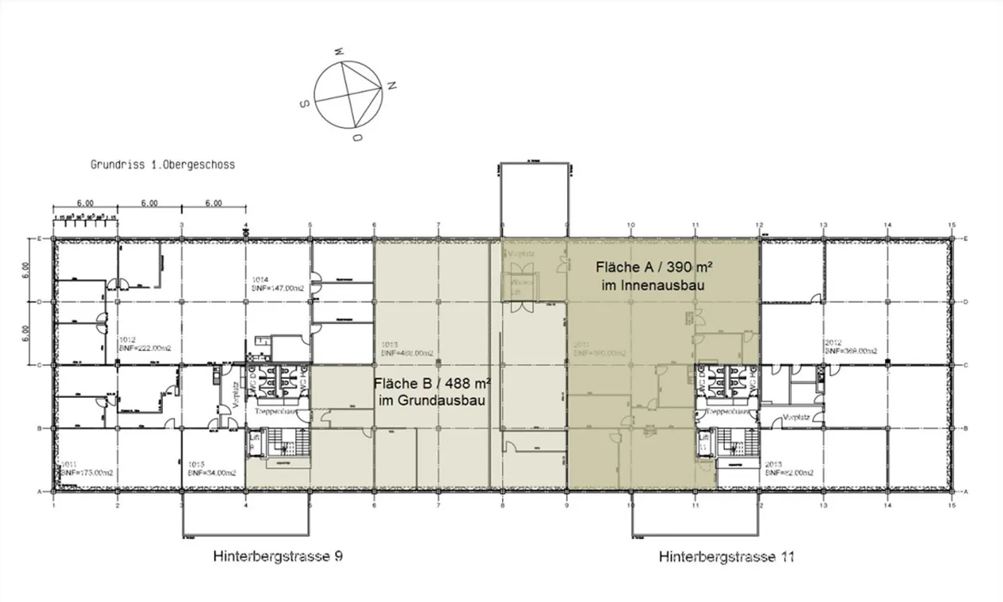 878 m² Office and Commercial Space in Cham, flexibly combinable - Photo 5 of 13