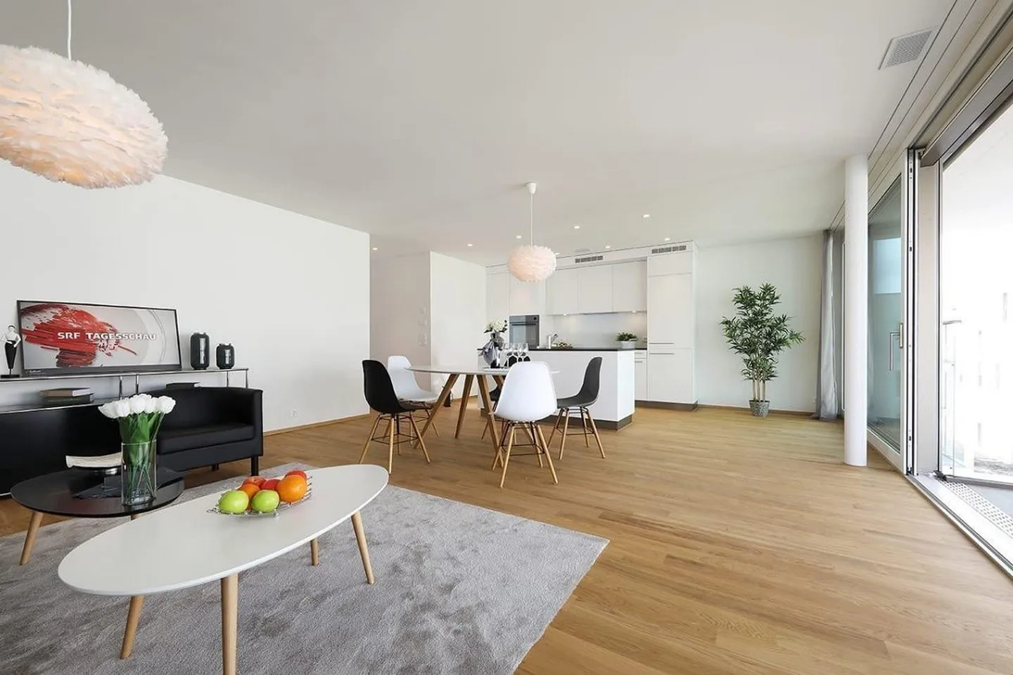 Ampio e ultramoderno appartamento di 4,5 locali in un complesso ben curato - Foto 4 di 13