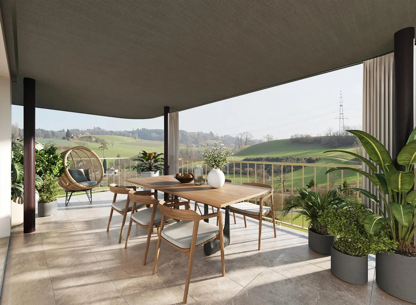 Première occupation à partir du 1er avril 2026 - Appartement spacieux de 4,5 pièces - Photo 4 sur 7