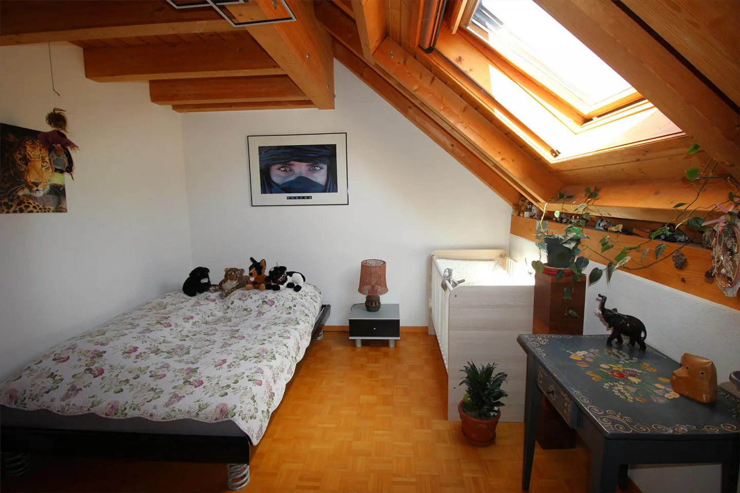 Appartamento duplex 5.5 camere con balcone e bella vista - Foto 7 di 12