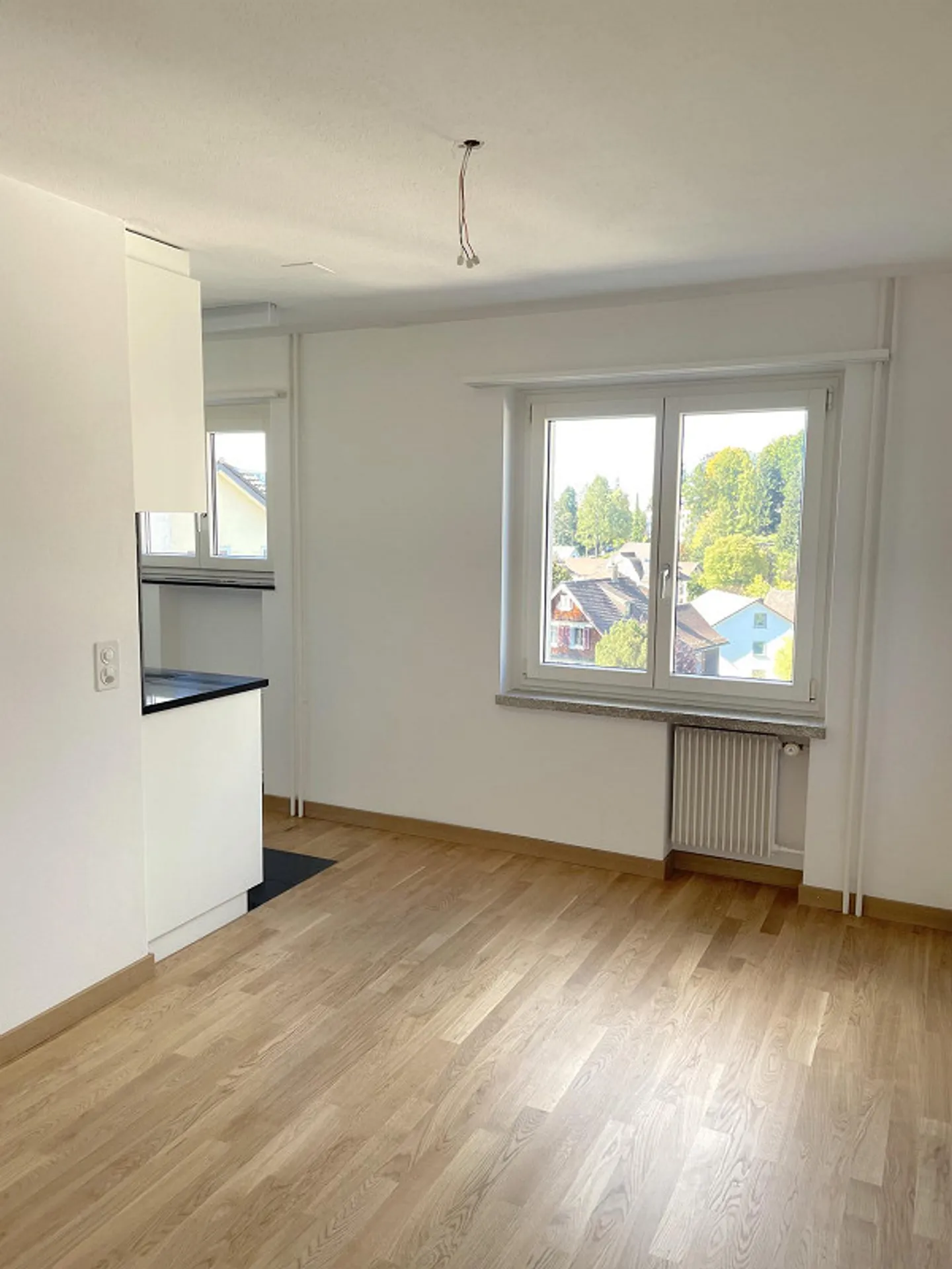 Appartement 3.5 pièces fraîchement rénové avec vue sur la verdure - Photo 4 sur 13