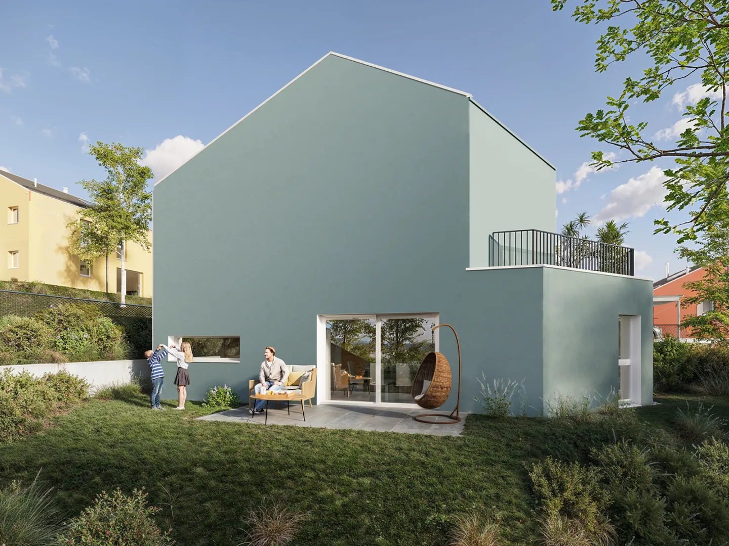 Sulla Cluse l
Villa 3B - A schiera 4.5 stanze - Foto 1 di 11