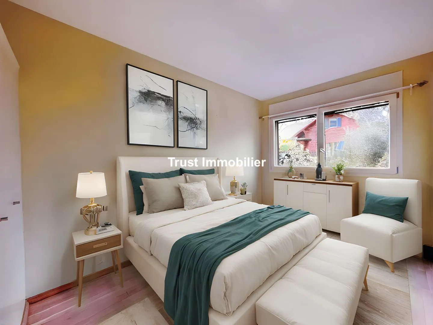 4047.D Wohnung 3,5 Zimmer mit unverbautem Blick auf den Salève - Foto 2 von 8