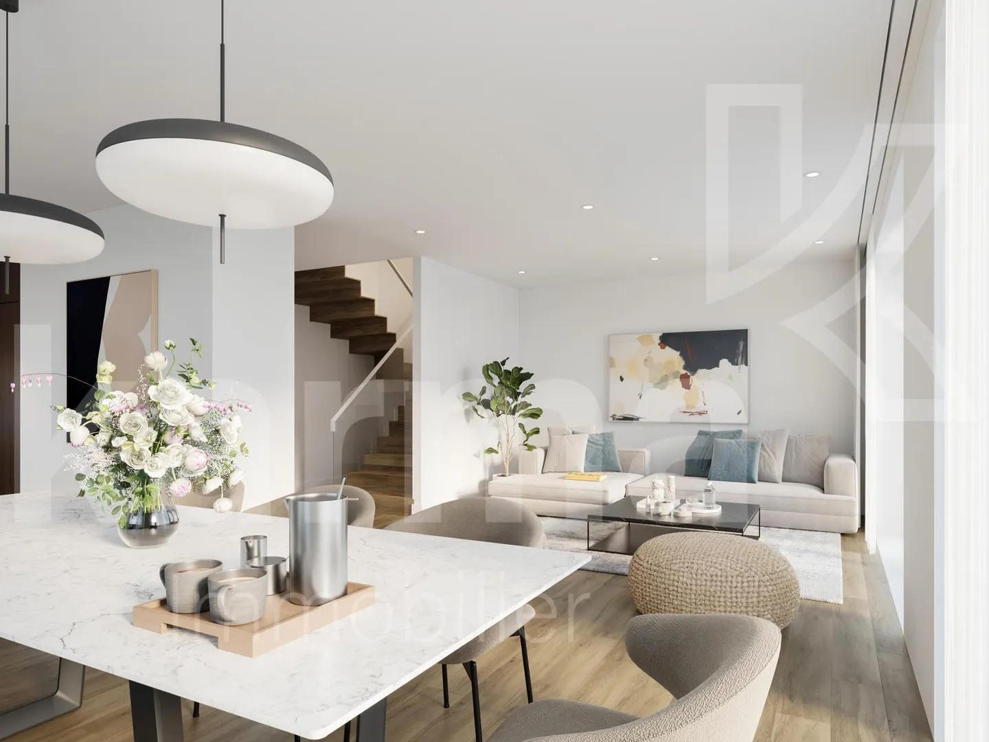 *NEU* Neues Projekt von 3 Doppelhaushälften - VILLA A - Foto 2 von 4