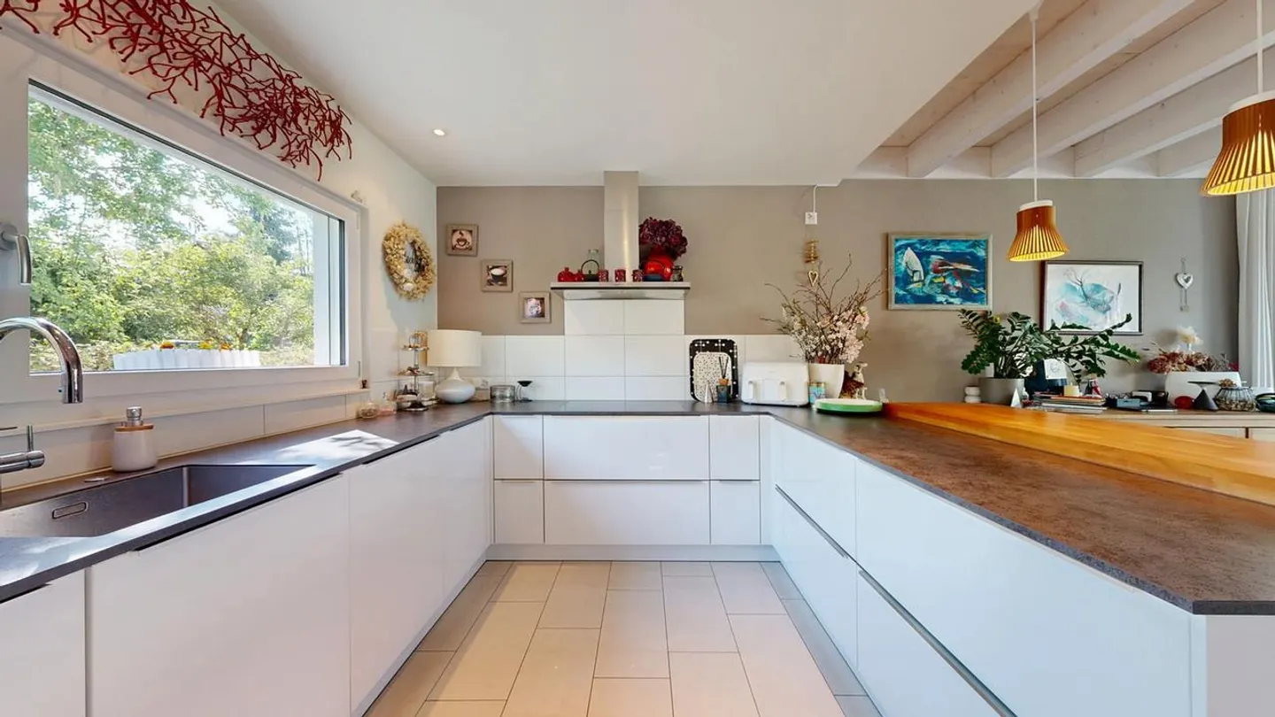 Exclusive 5-room detached house with garden paradise & double garage - Photo 6 of 30