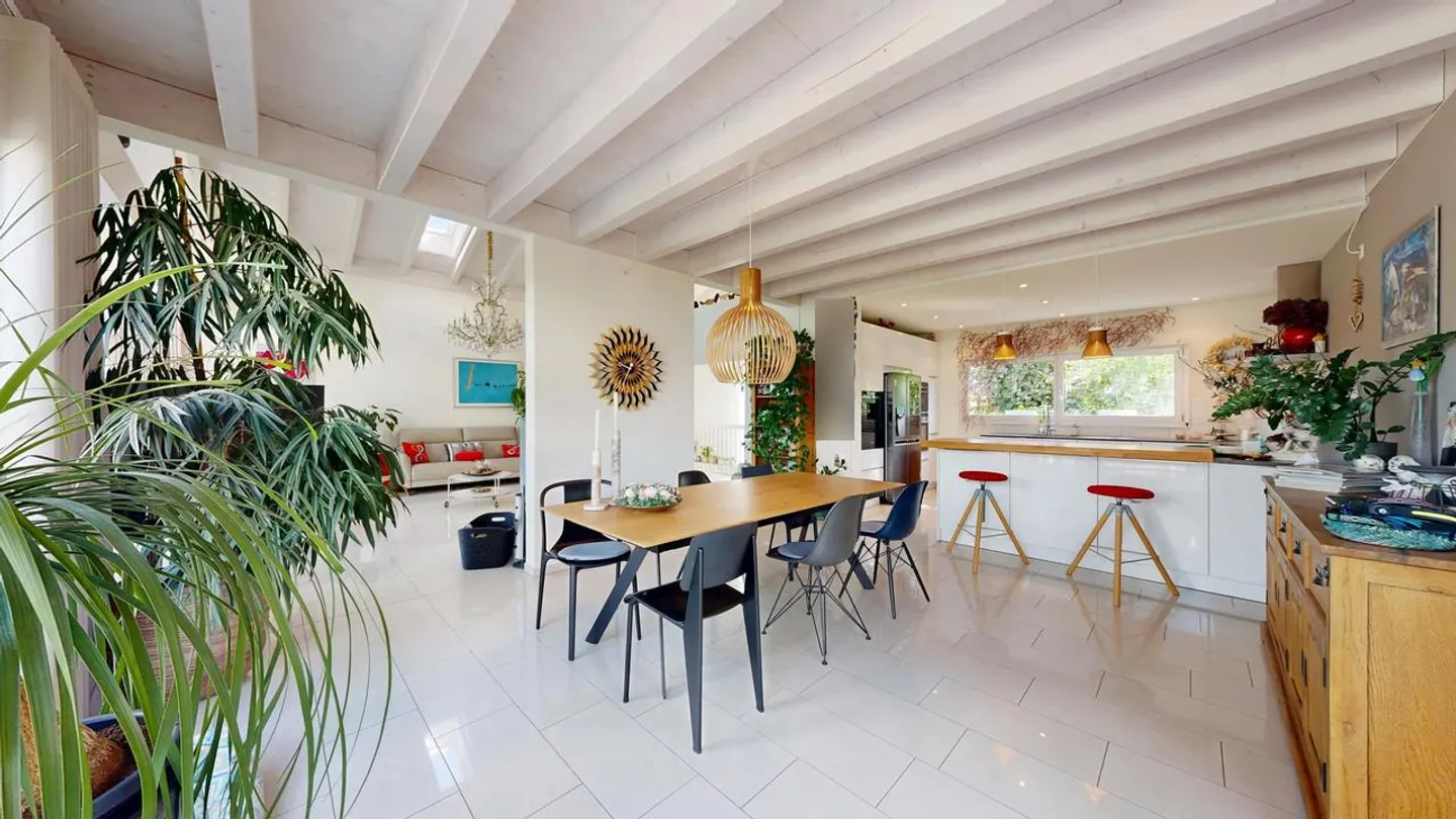 Exclusive 5-room detached house with garden paradise & double garage - Photo 9 of 30