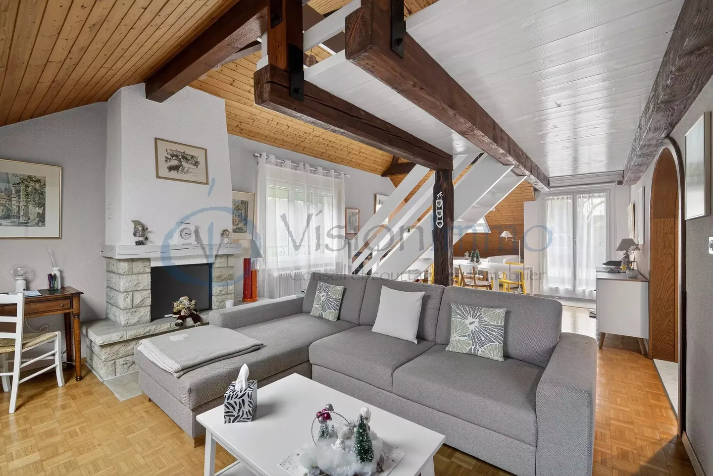 Charmantes Duplex in Bernex - Foto 1 von 12