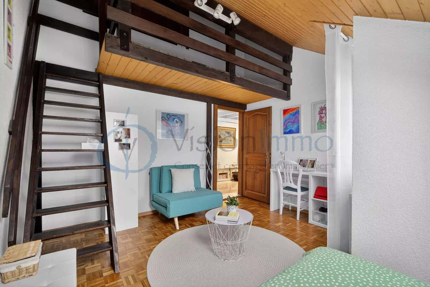 Charmantes Duplex in Bernex - Foto 9 von 12