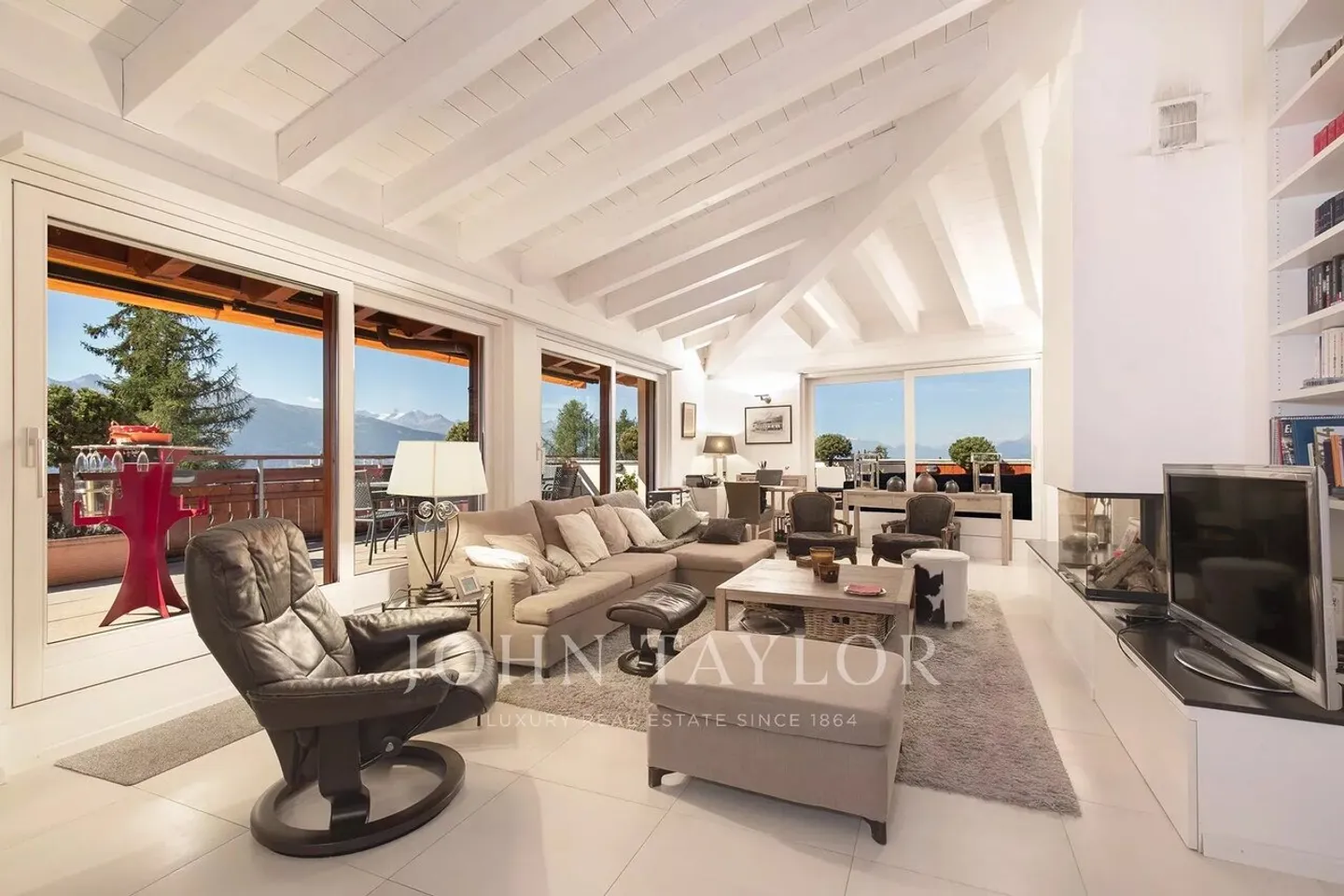 Rare and Magnificent Penthouse Duplex in the Center of Crans-Montana - Photo 1 of 11