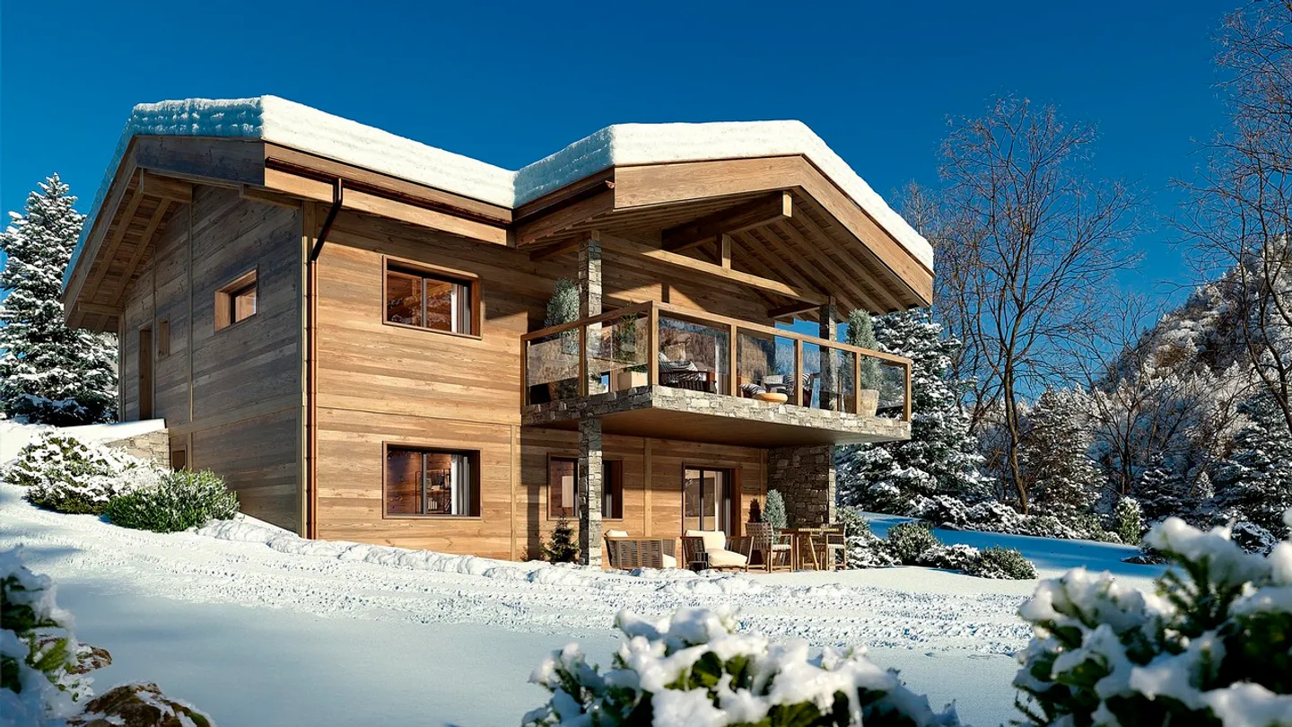 Chalet 4.5 Zimmer - Foto 1 von 5