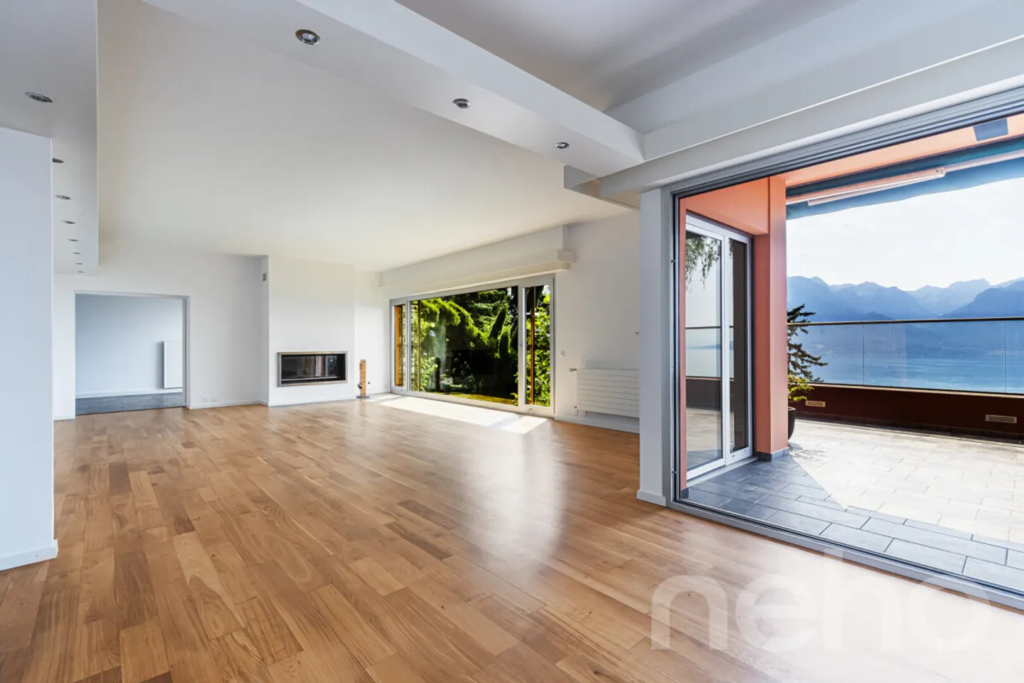 Luxusvilla mit 180-Grad-Panoramablick auf den Genfersee - Foto 5 von 12