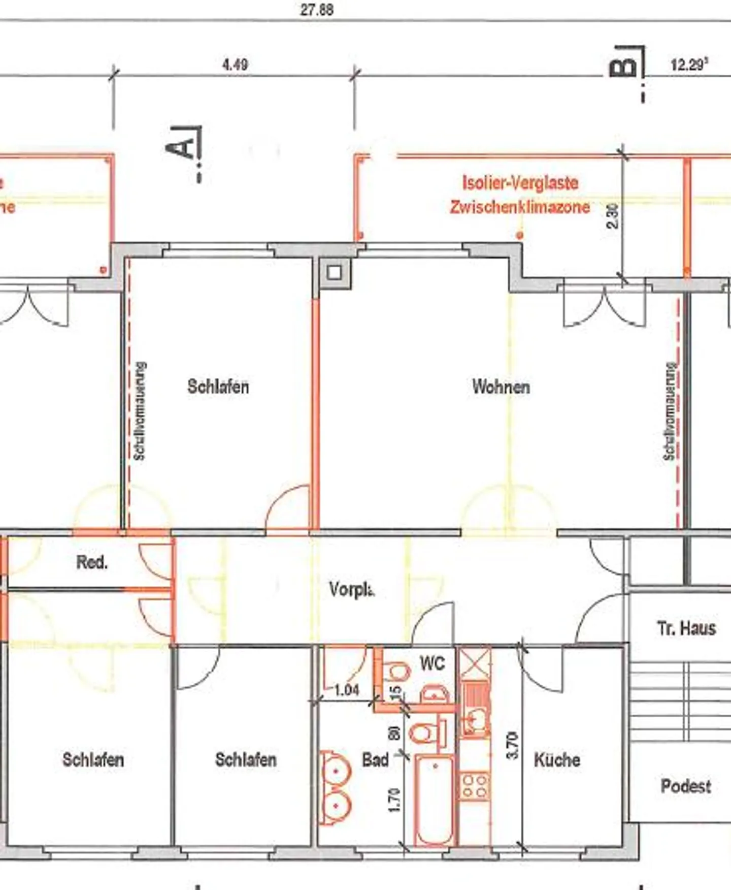 Appartement spacieux de 4,5 pièces près du village de Reinach - Photo 9 sur 9