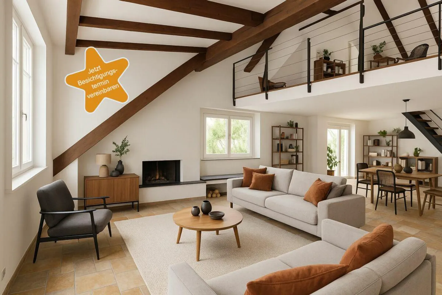 Appartement en duplex ensoleillé avec charme et vue - Photo 1 sur 13