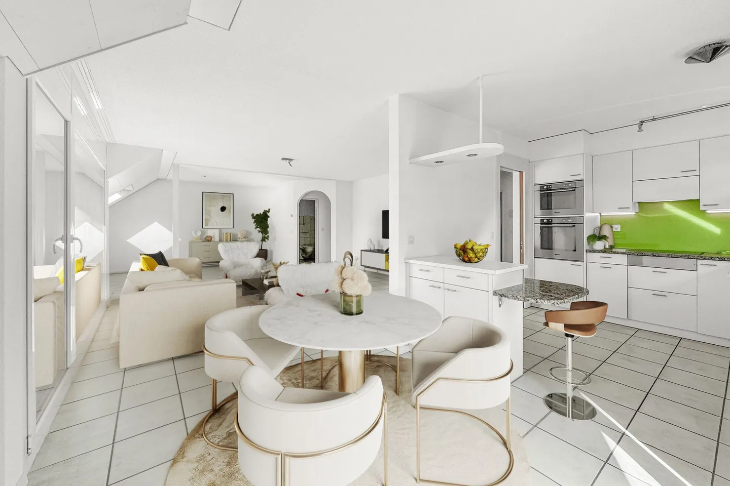 Loft apartment bathed in light with two sun balconies - Photo 1 of 12