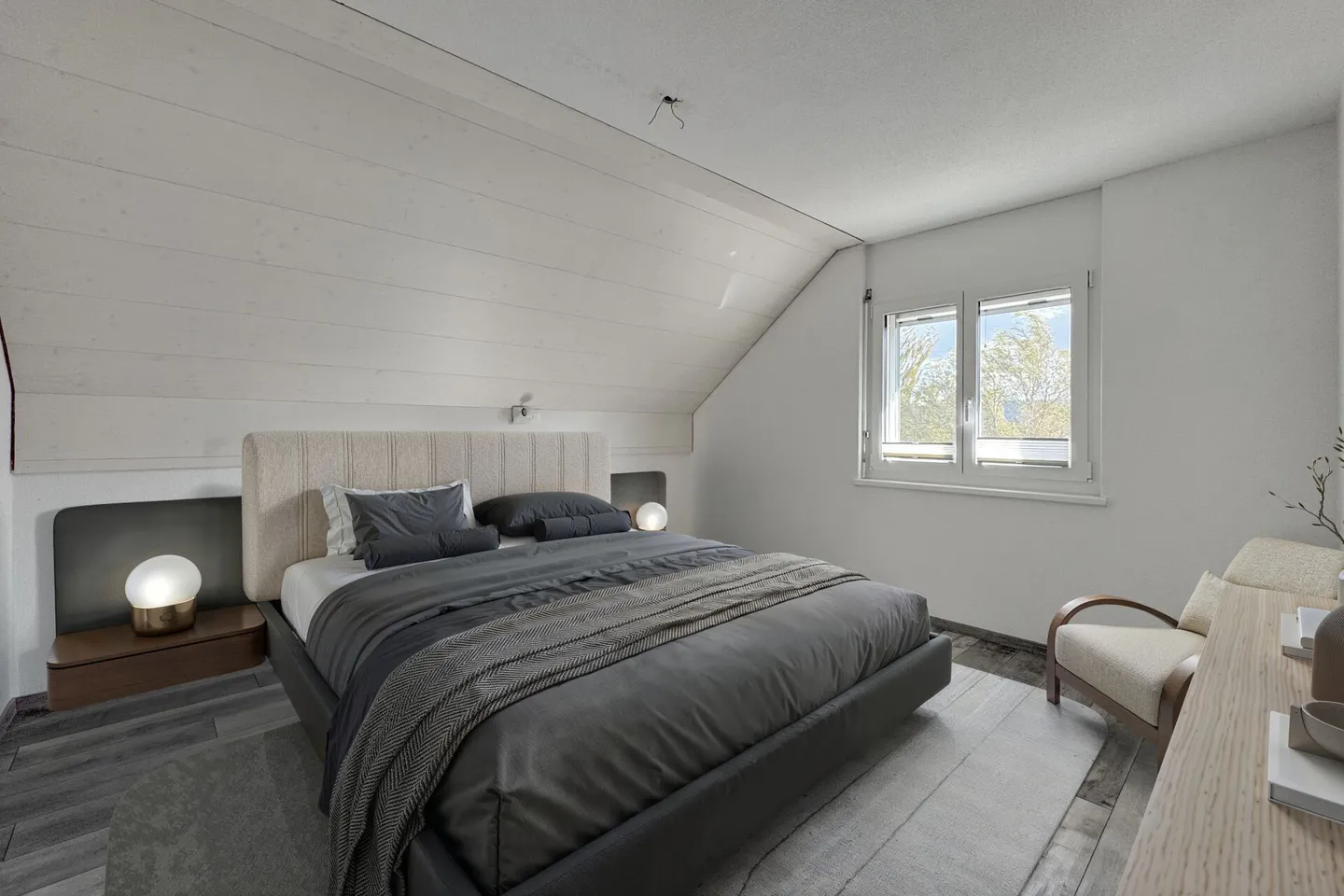 Loft apartment bathed in light with two sun balconies - Photo 4 of 12