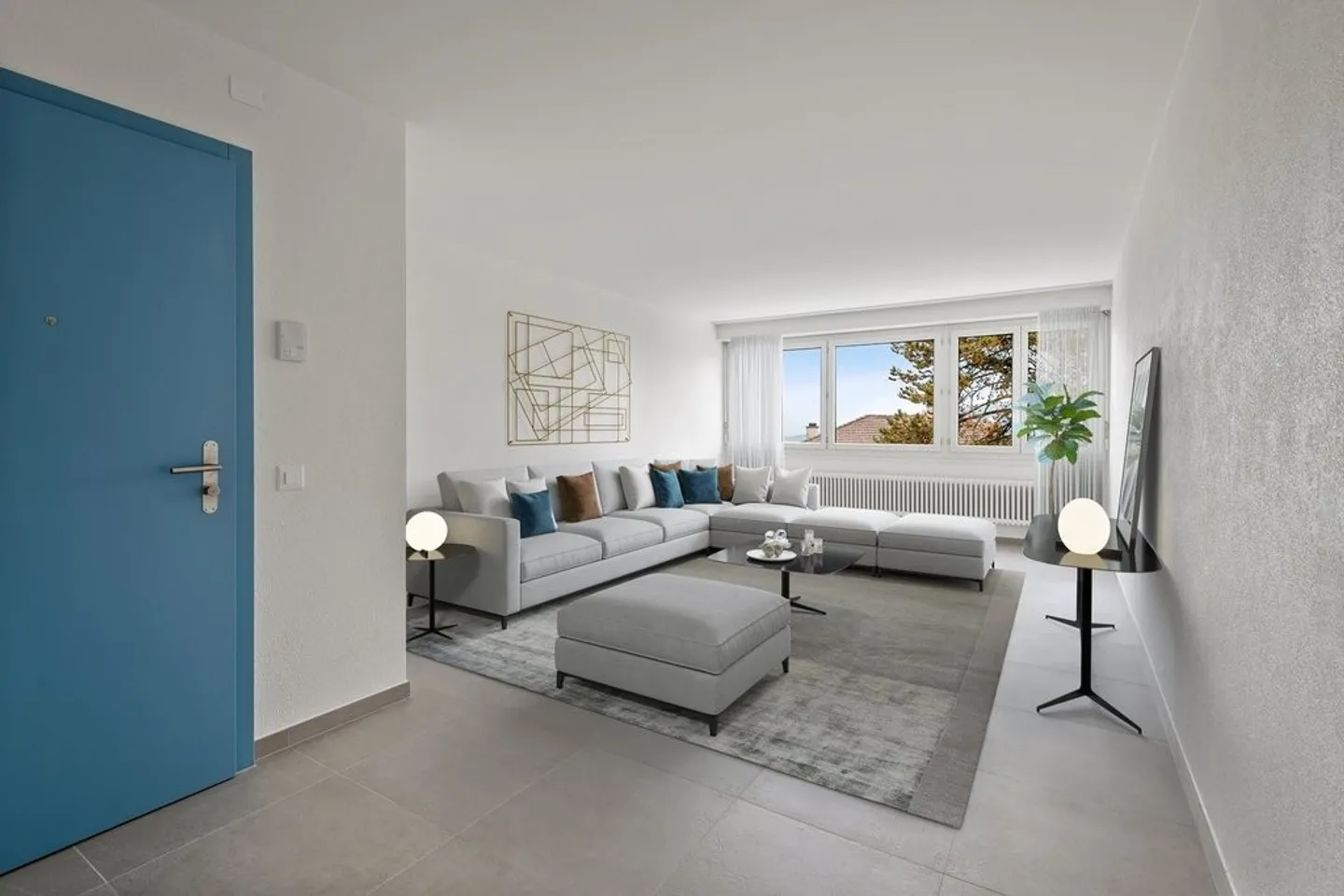 4-Zimmer-Wohnung im 1. Westen - Foto 3 von 10