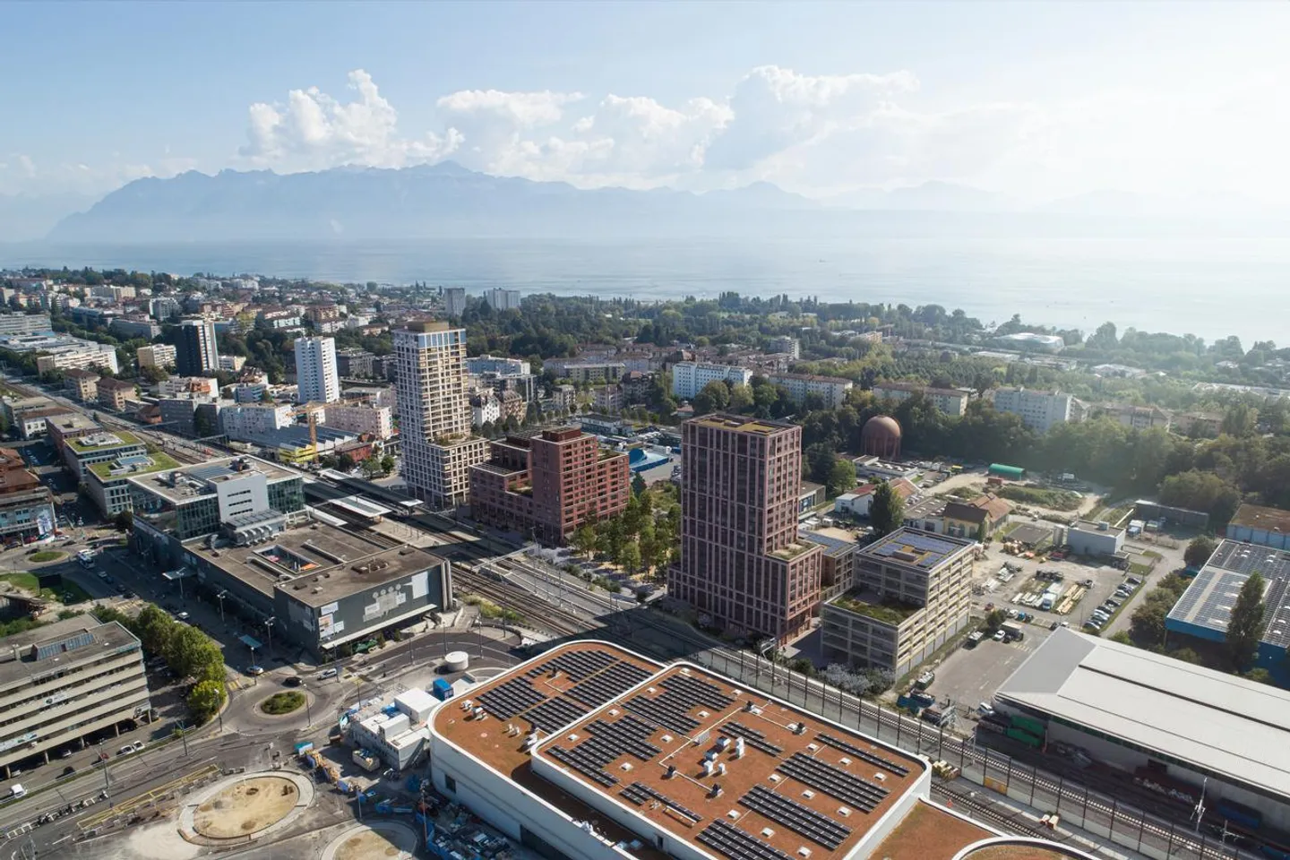 Uffici in affitto nel futuro eco-quartiere Central Malley - Foto 1 di 7