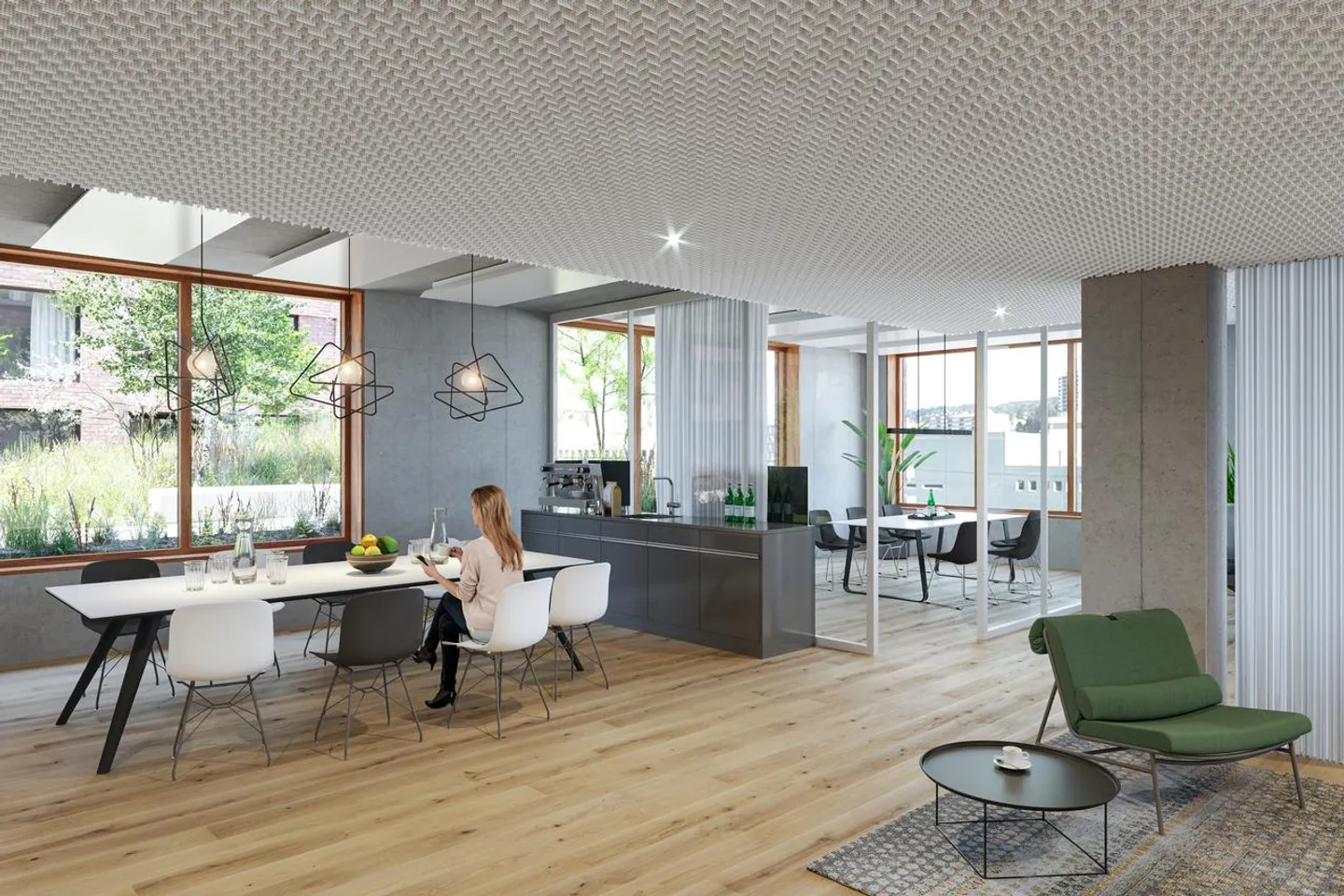 Uffici in affitto nel futuro eco-quartiere Central Malley - Foto 6 di 7