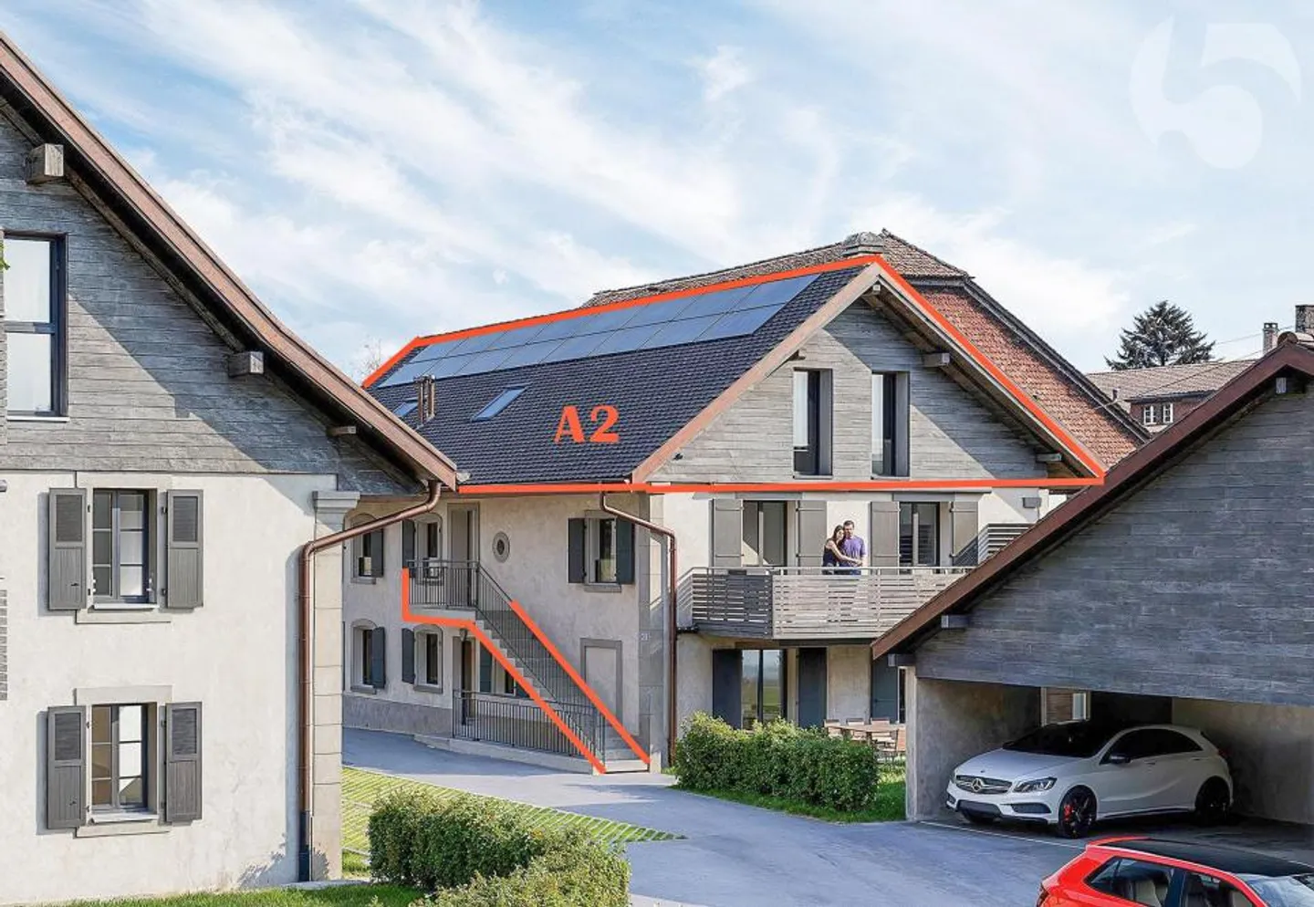 Villars-le-Terroir, Construction in Progress: Spacious 2.5-Room Apartment with 78 m2 and Separate Entrance - Unit A2 - Photo 1 of 8