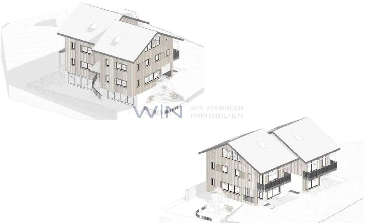 Projet de nouvelle construction approuvé - dans un emplacement ensoleillé et élevé - Photo 4 sur 9