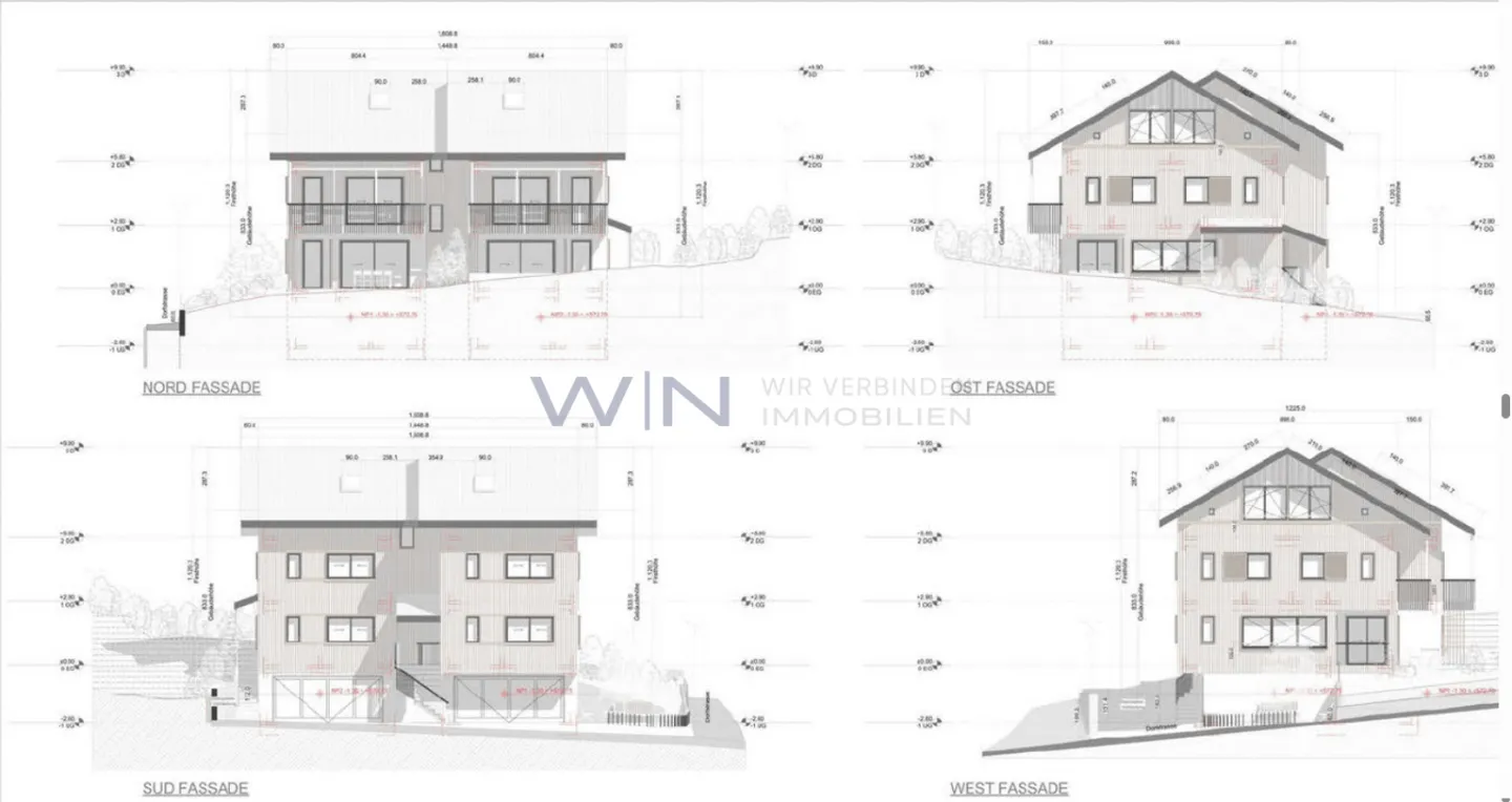 Projet de nouvelle construction approuvé - dans un emplacement ensoleillé et élevé - Photo 8 sur 9