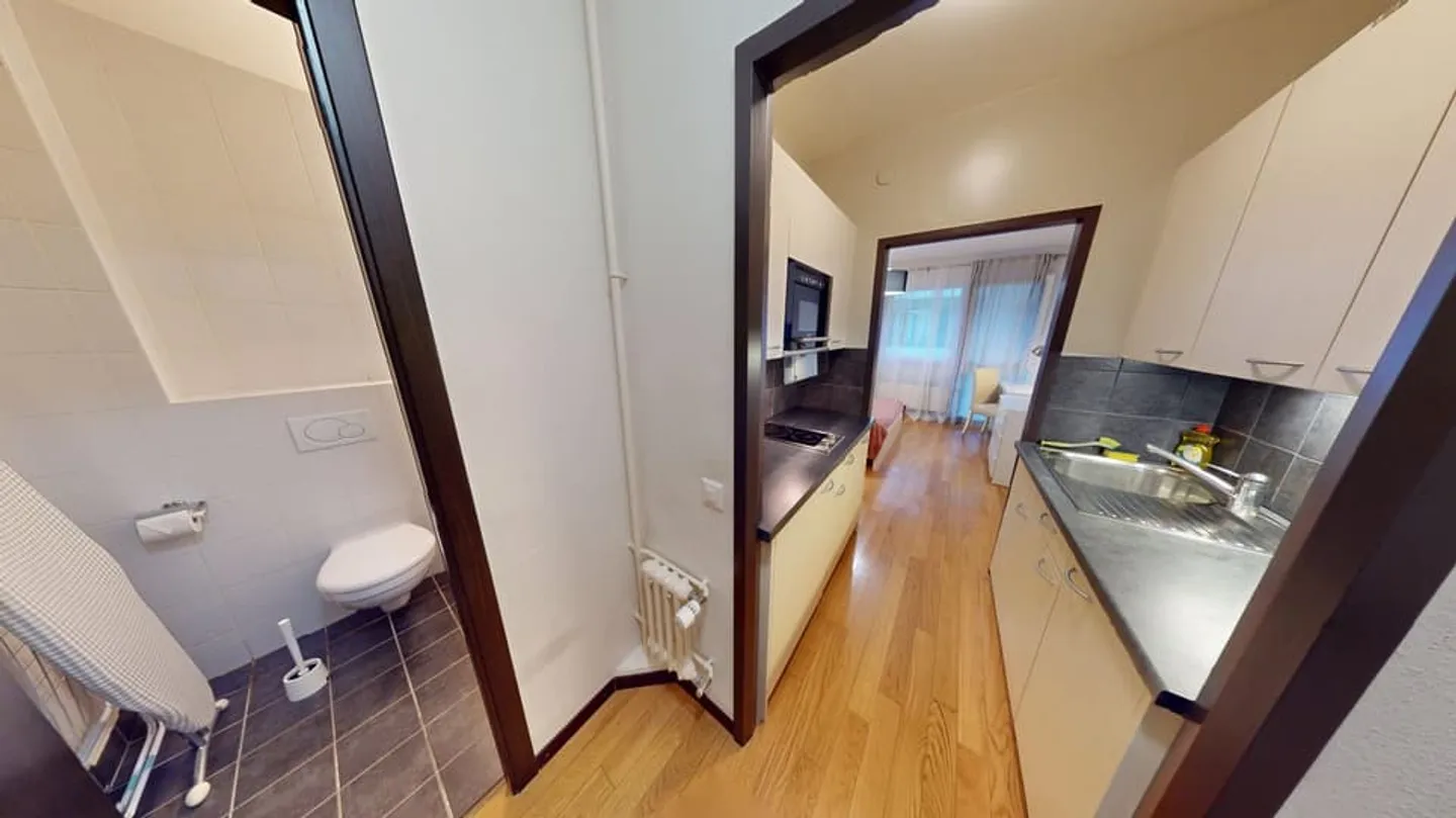 Modernes Vollmöbliertes Studio in der Nähe der Universität Genf & HUG - Foto 5 von 11