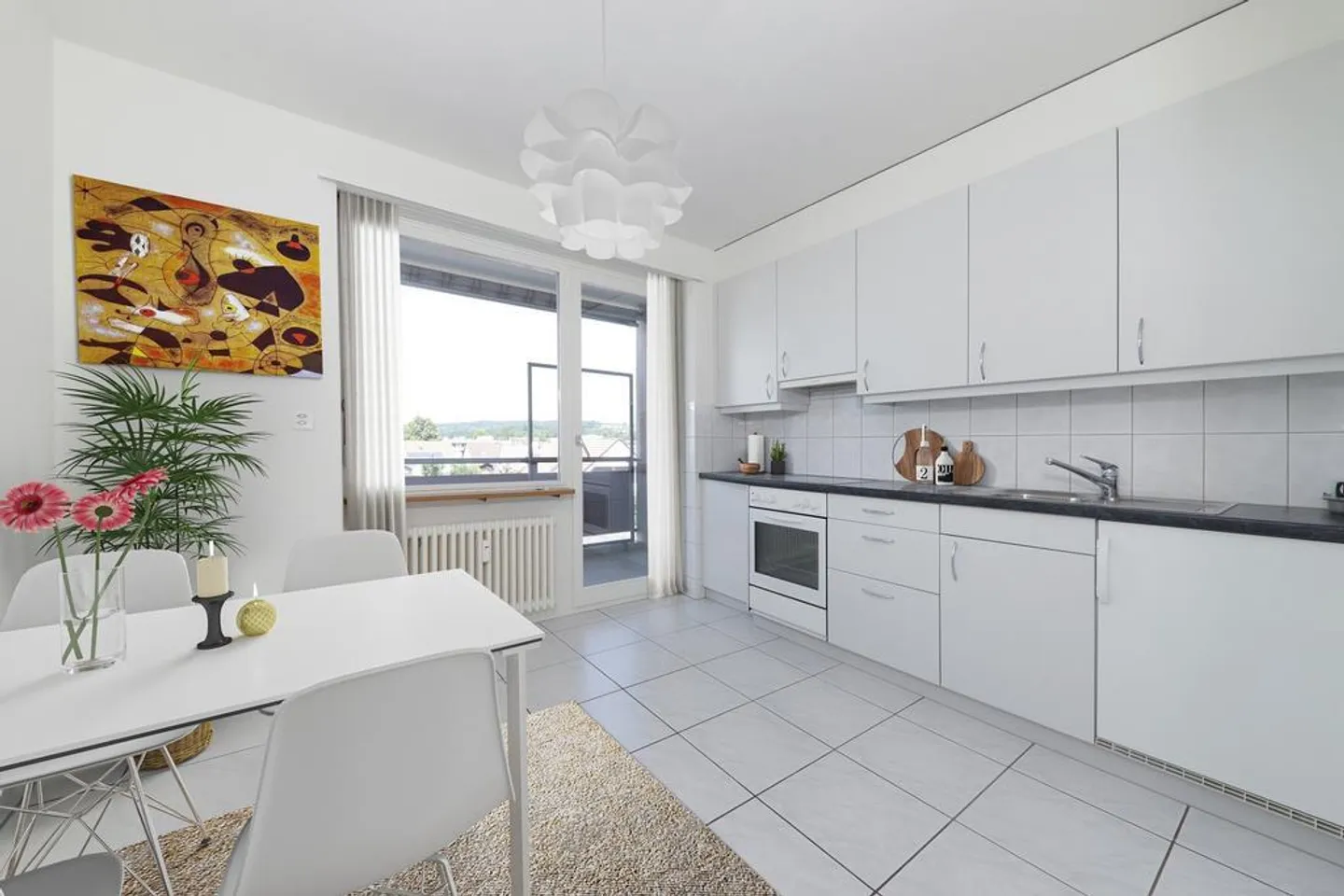 Light-flooded 3-room apartment in Therwil - Photo 3 of 8