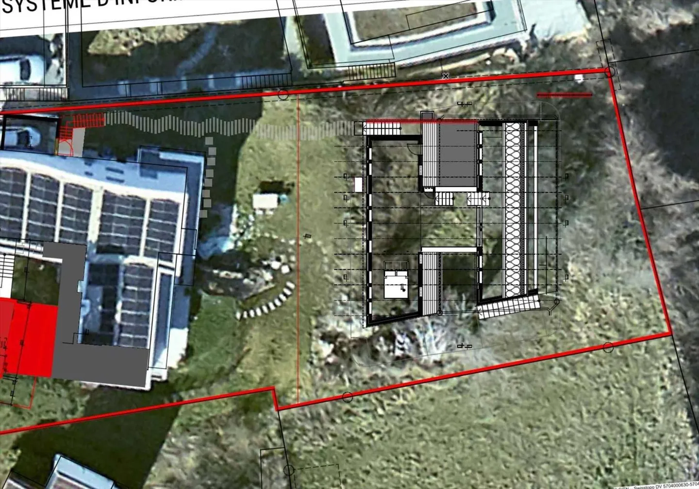 Parcelle constructible de 606 m2 à Cortaillod - Foto 2 von 3