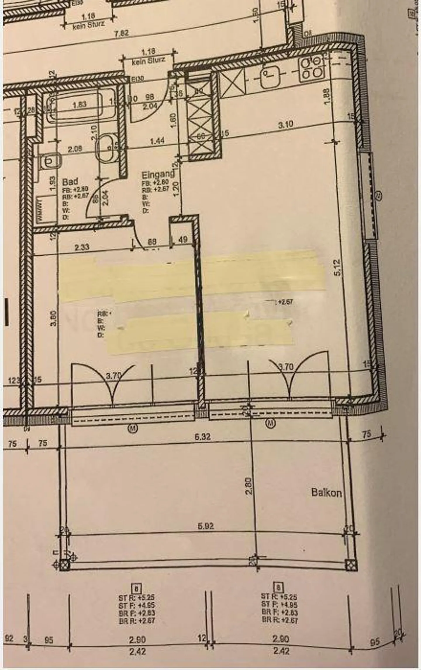 Modernes Apartment mit Balkon - Foto 6 von 6