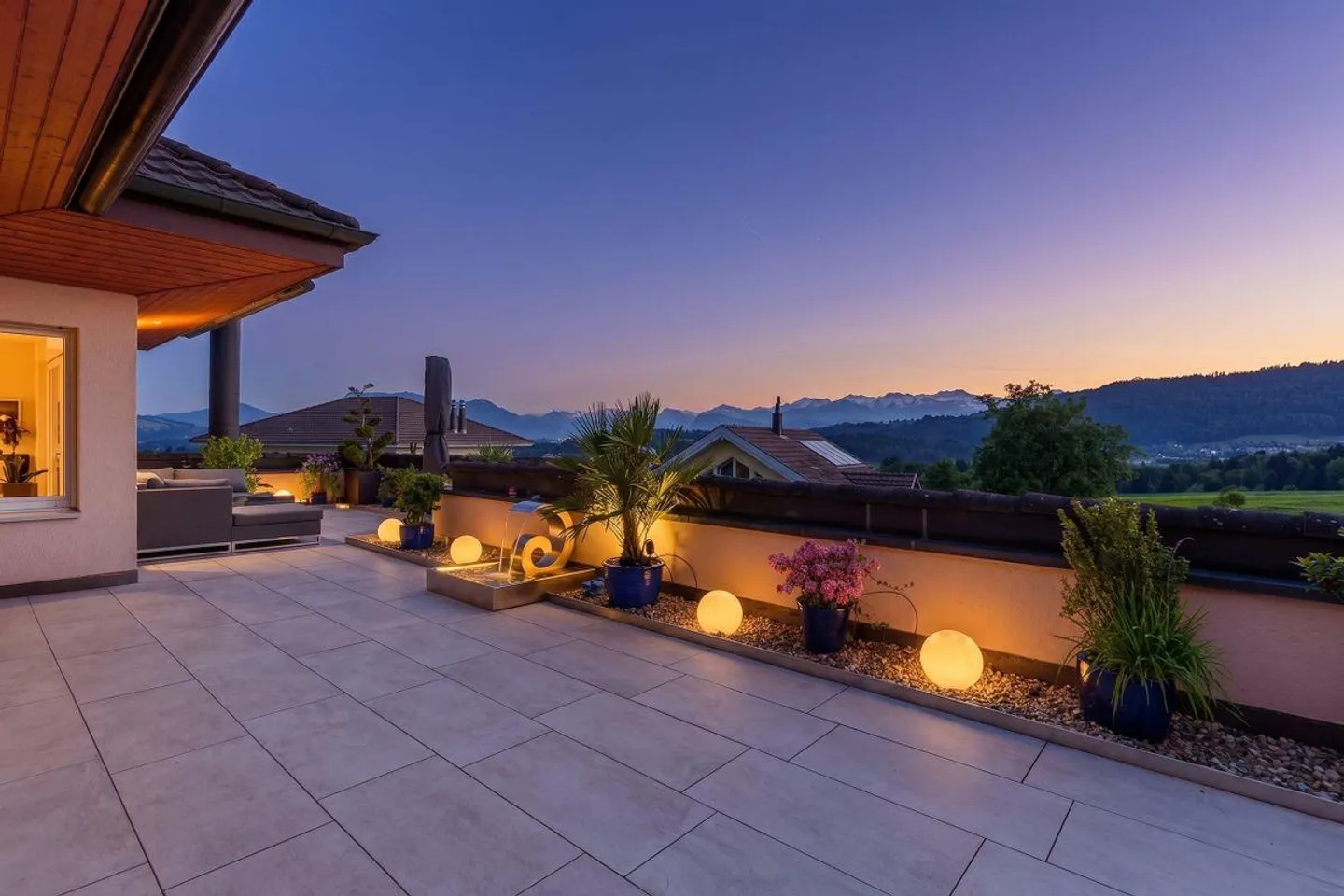 Luxuswohnung mit Bergblick - Foto 1 von 13