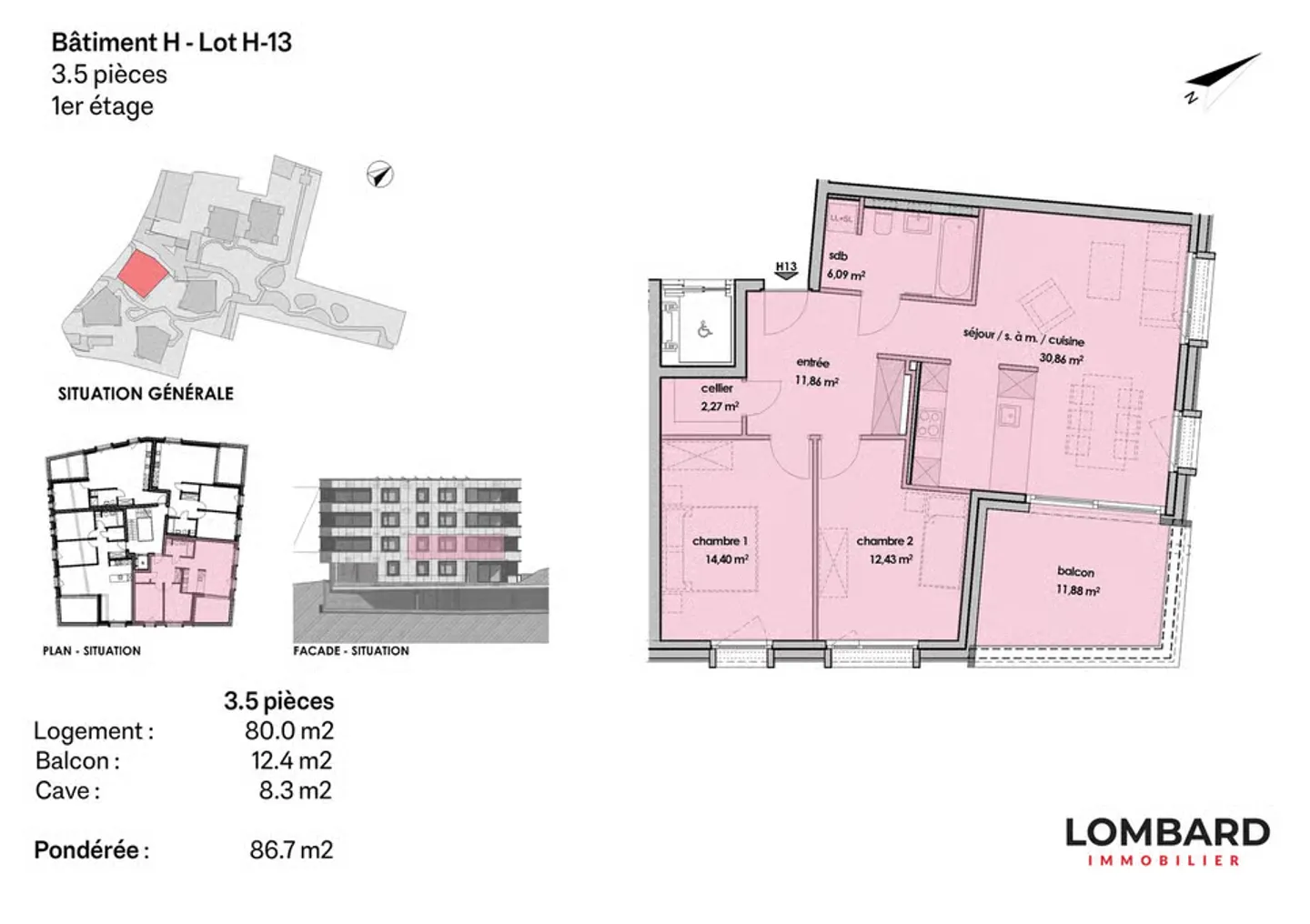 Appartamento di 3.5 locali al 1 ° piano - Foto 6 di 6