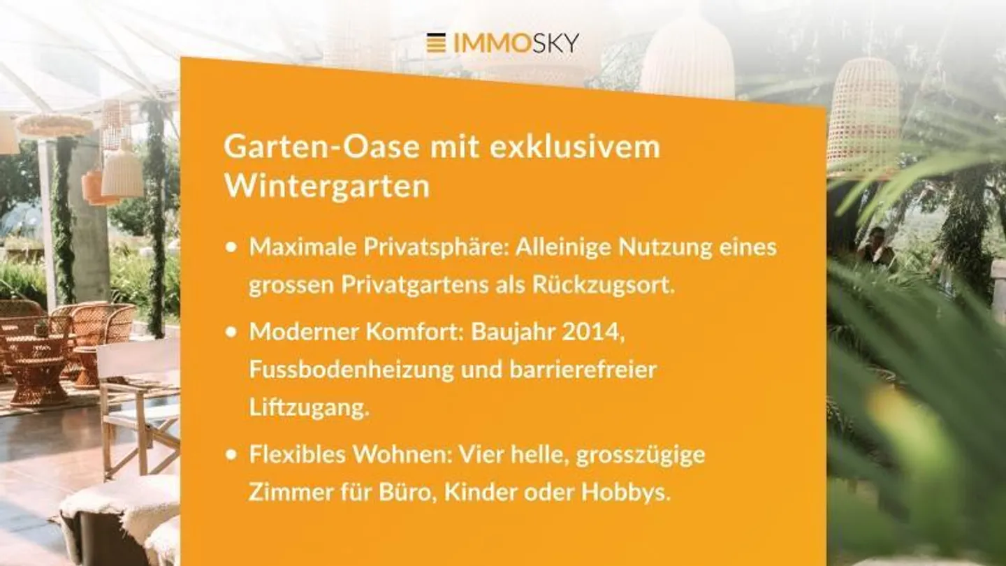 Garden Oasis with Exclusive Winter Garden - Photo 1 of 1
