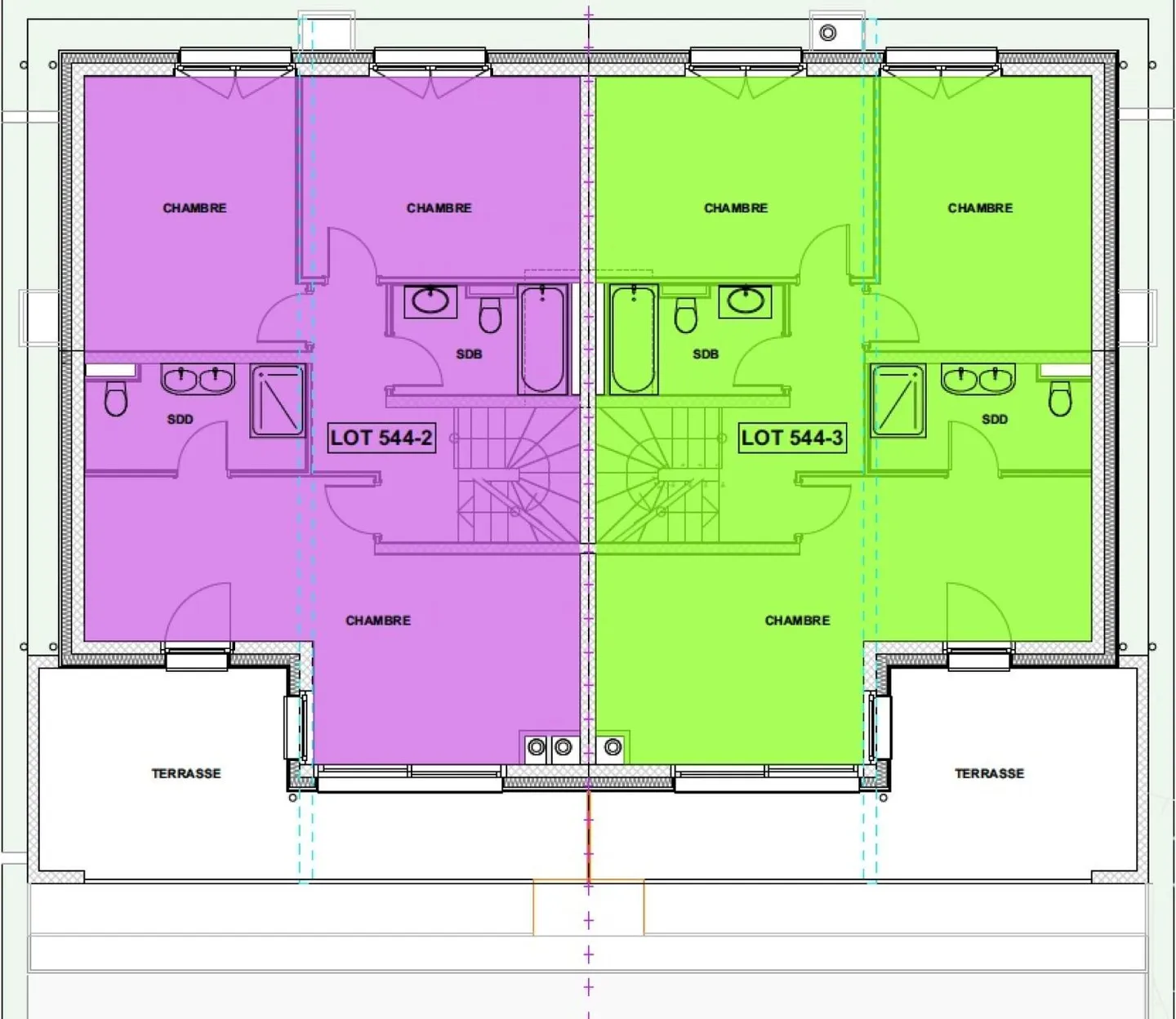 Duplex 5,5 pièces avec vue sur les Alpes Lot 3 - Photo 8 sur 11