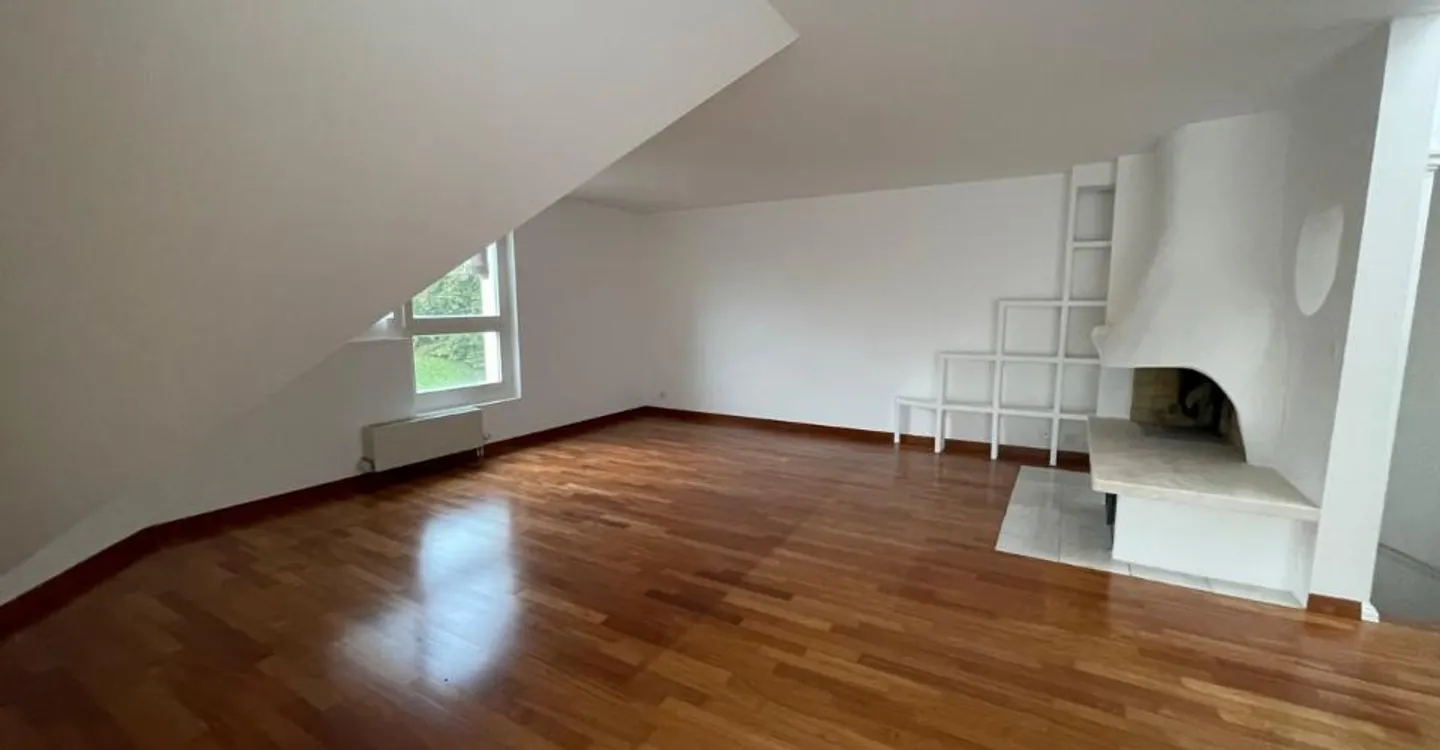 Schöne Duplexwohnung mit Balkon und Blick auf den Genfersee und den Mont Blanc. - Foto 4 von 9