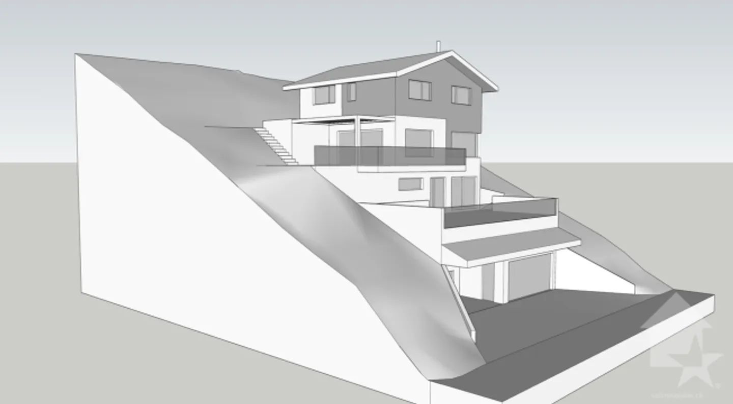 Beautiful plot with valid building permit for a chalet - Photo 3 of 8