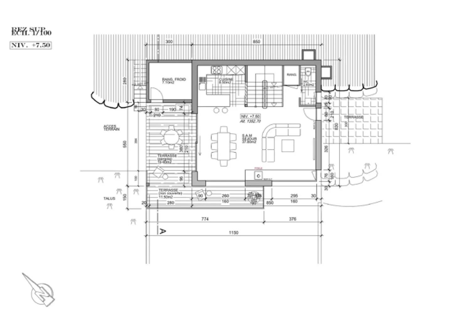 Beautiful plot with valid building permit for a chalet - Photo 7 of 8