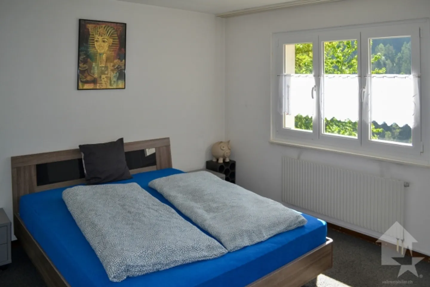 3.5-room apartment of 80 m2 on 2 floors, view of the Alps - Photo 8 of 13