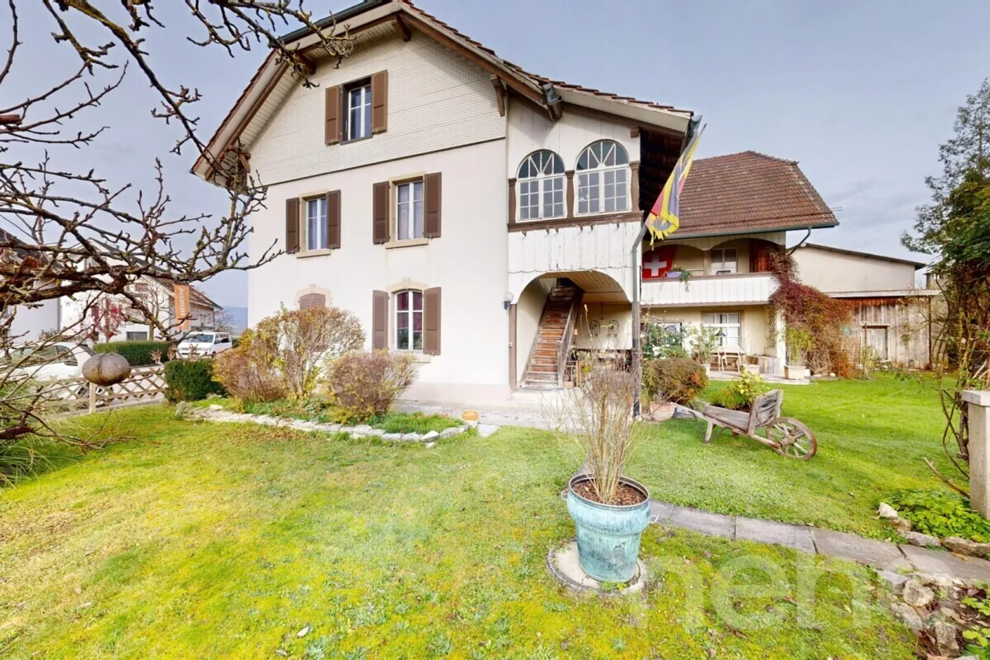 Charmante maison bifamiliale avec potentiel à Kappelen - Photo 1 sur 12
