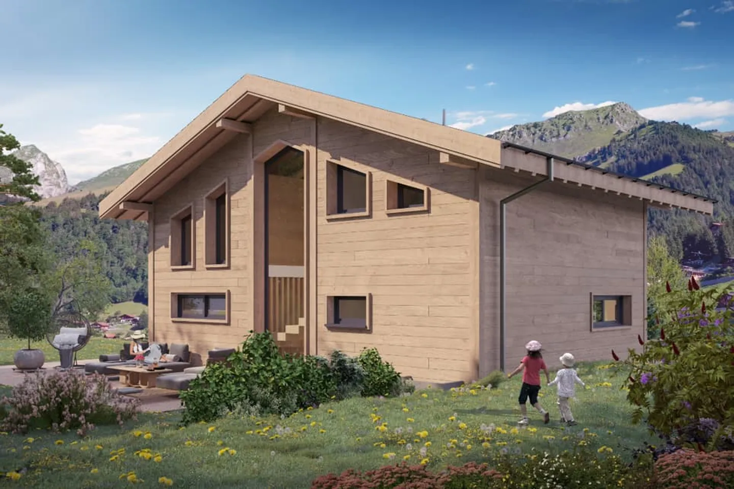 New and contemporary chalet on a large plot - Photo 2 of 7