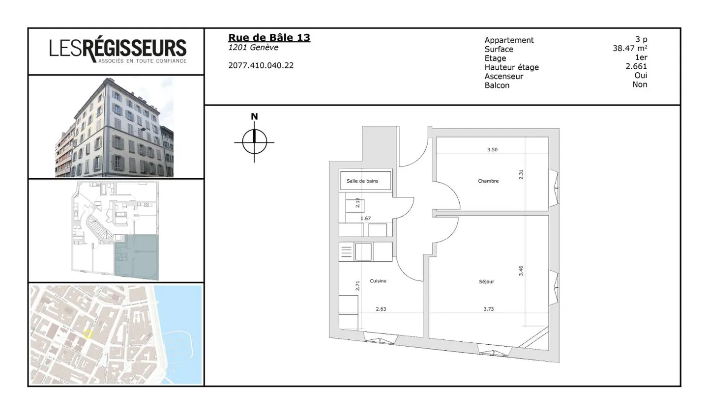 Appartement Charmant aux Pâquis - Photo 5 sur 6