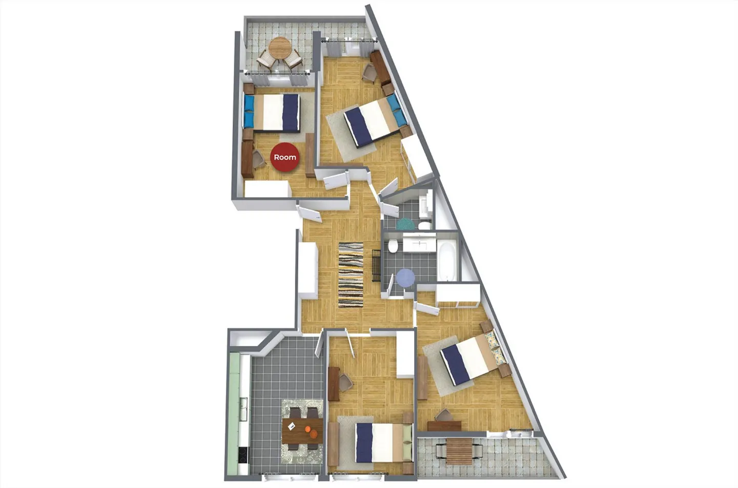 Chambres magnifiques dans le meilleur emplacement près de Sihlcity - Photo 14 sur 14