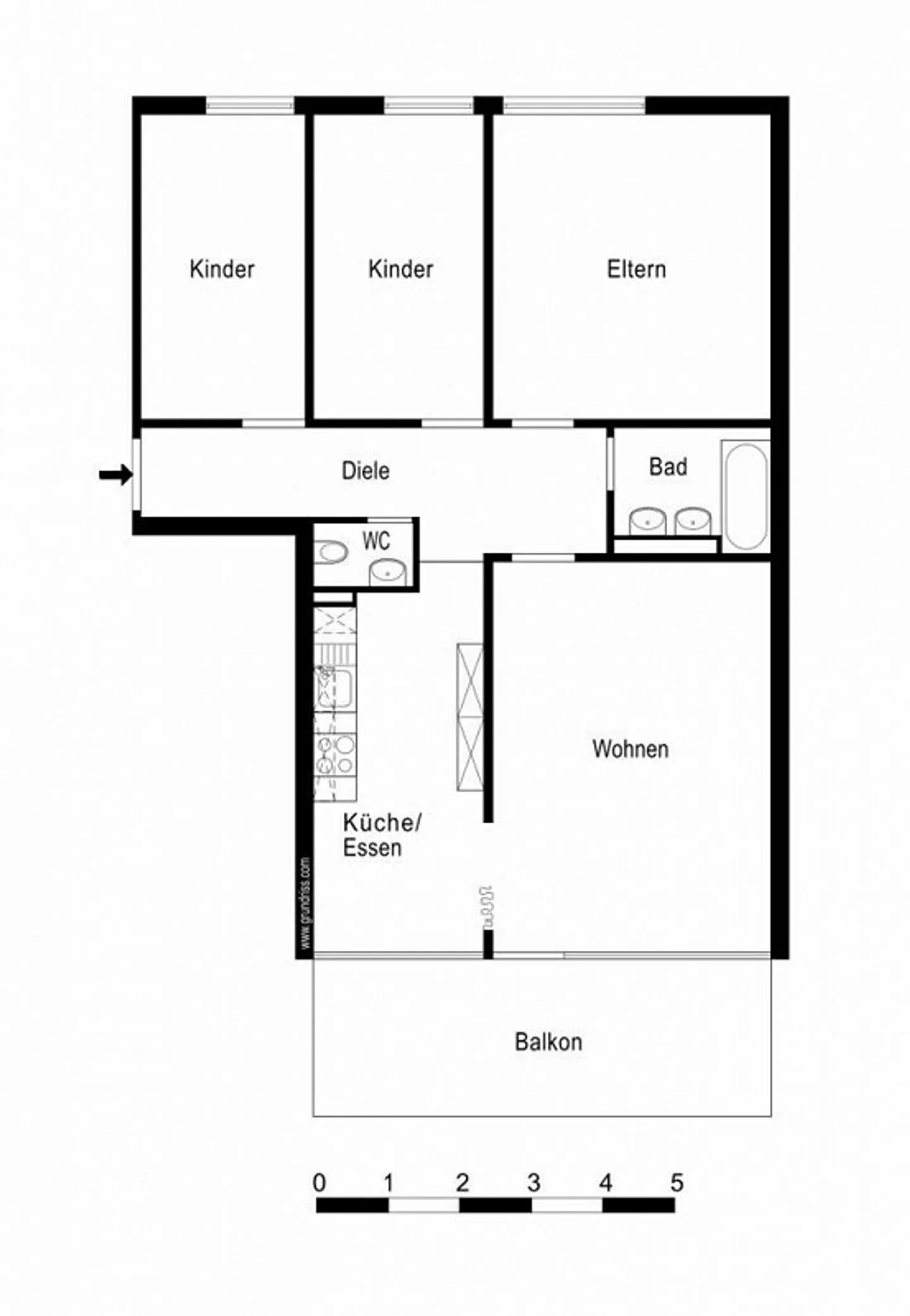 Attractive apartment with large balcony - Photo 6 of 6