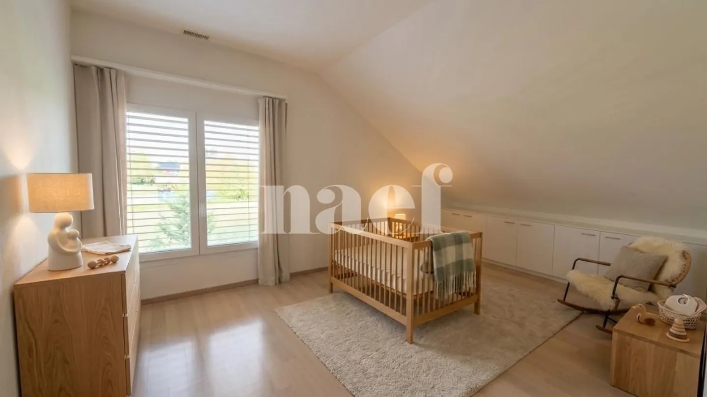 In the center of Founex - beautiful 3-room apartment of approx. 82m2 in the attic - Photo 4 of 6