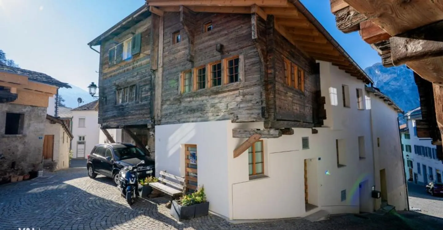Completely Renovated Walliser House in the Old Village Center of Leuk - Photo 1 of 13