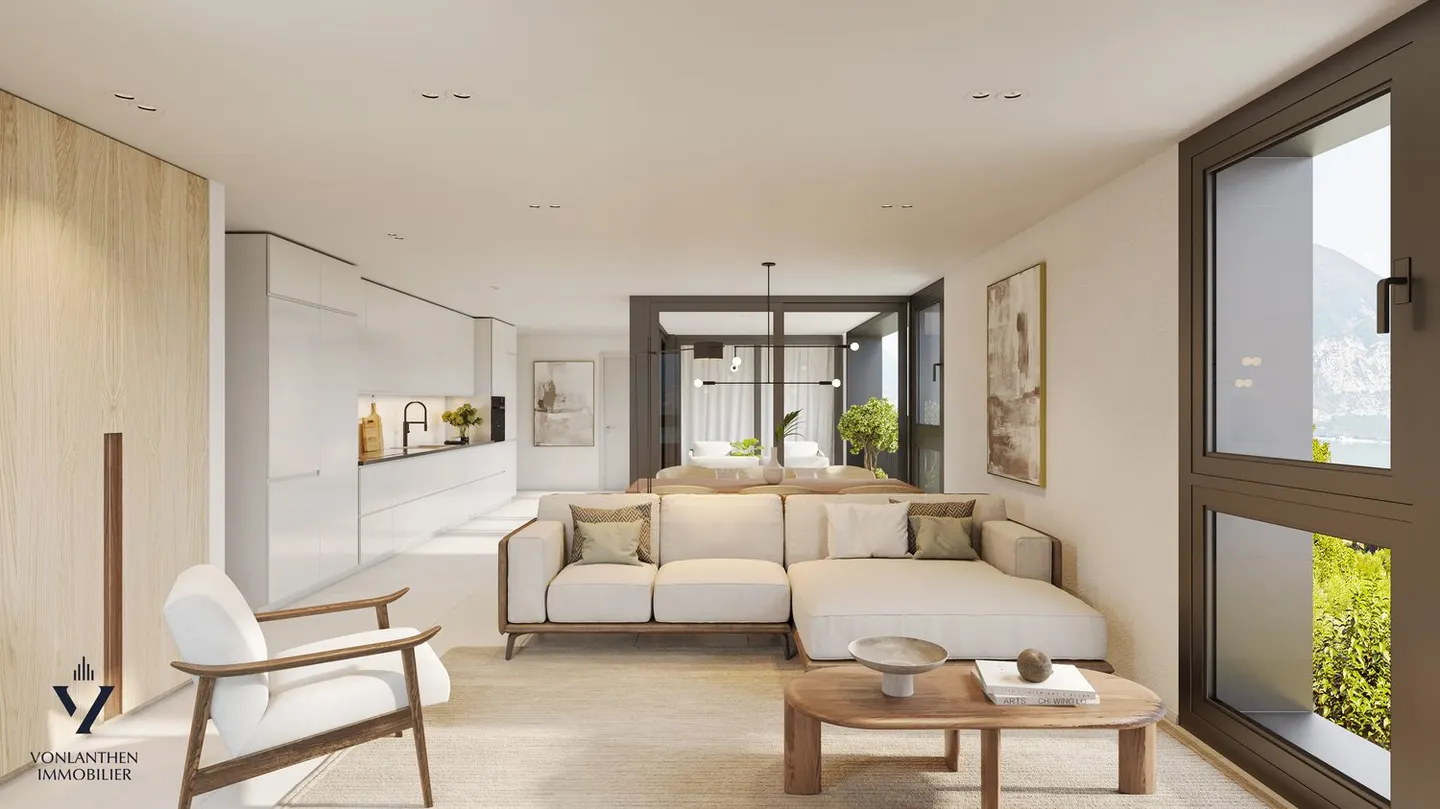 Lot 10 - A modern duplex in the heart of Payerne - 3.5 rooms Balcony/Loggia 17.3m2 - Photo 8 of 9