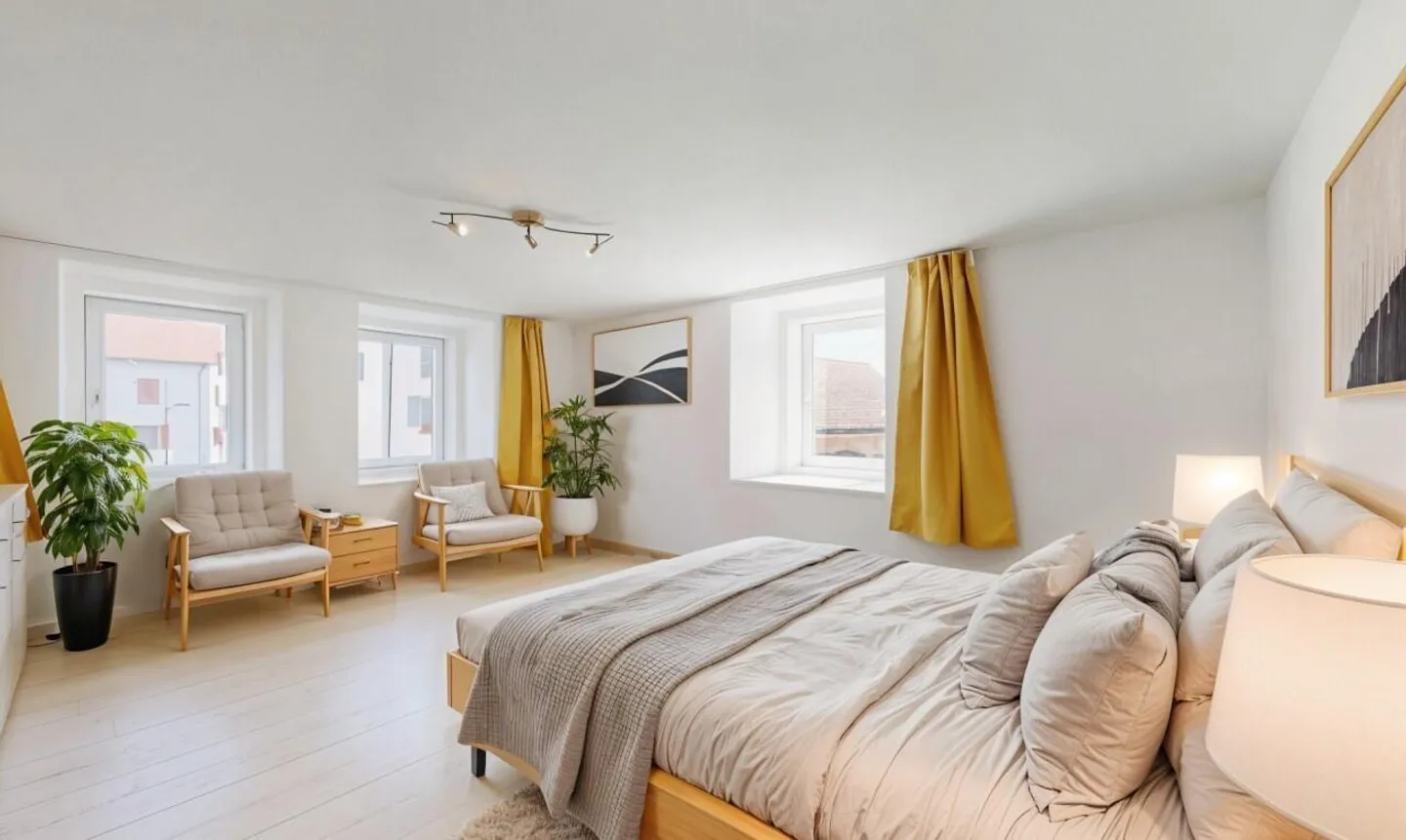 Vicino a Yverdon: ampio appartamento ristrutturato 4.5p con giardino condiviso - Foto 9 di 11