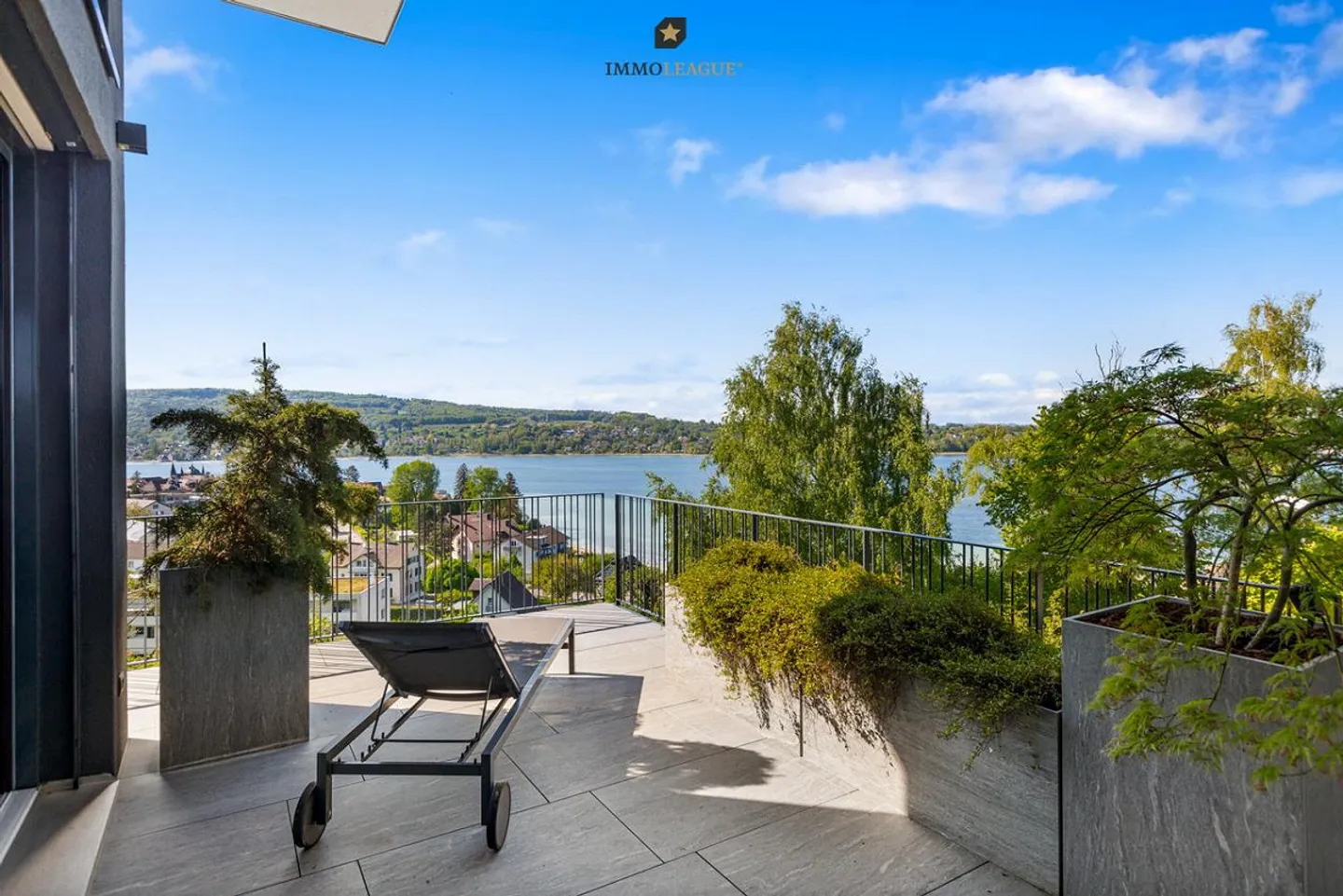 Einzigartige Villa mit Atrium, Pool und Panoramaseesicht. - Foto 5 von 10