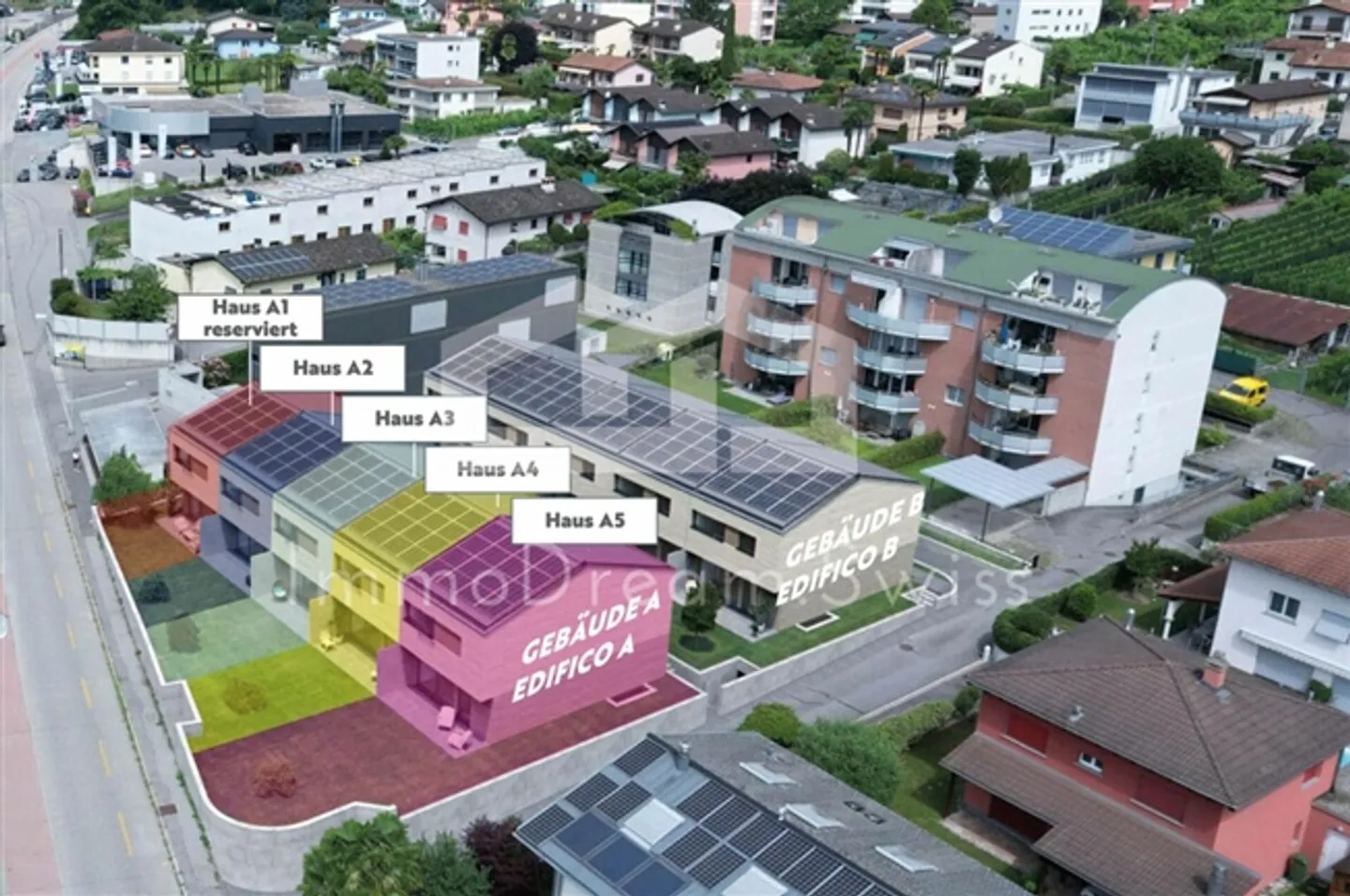 Projet de nouvelle construction à Gordola - Photo 4 sur 5