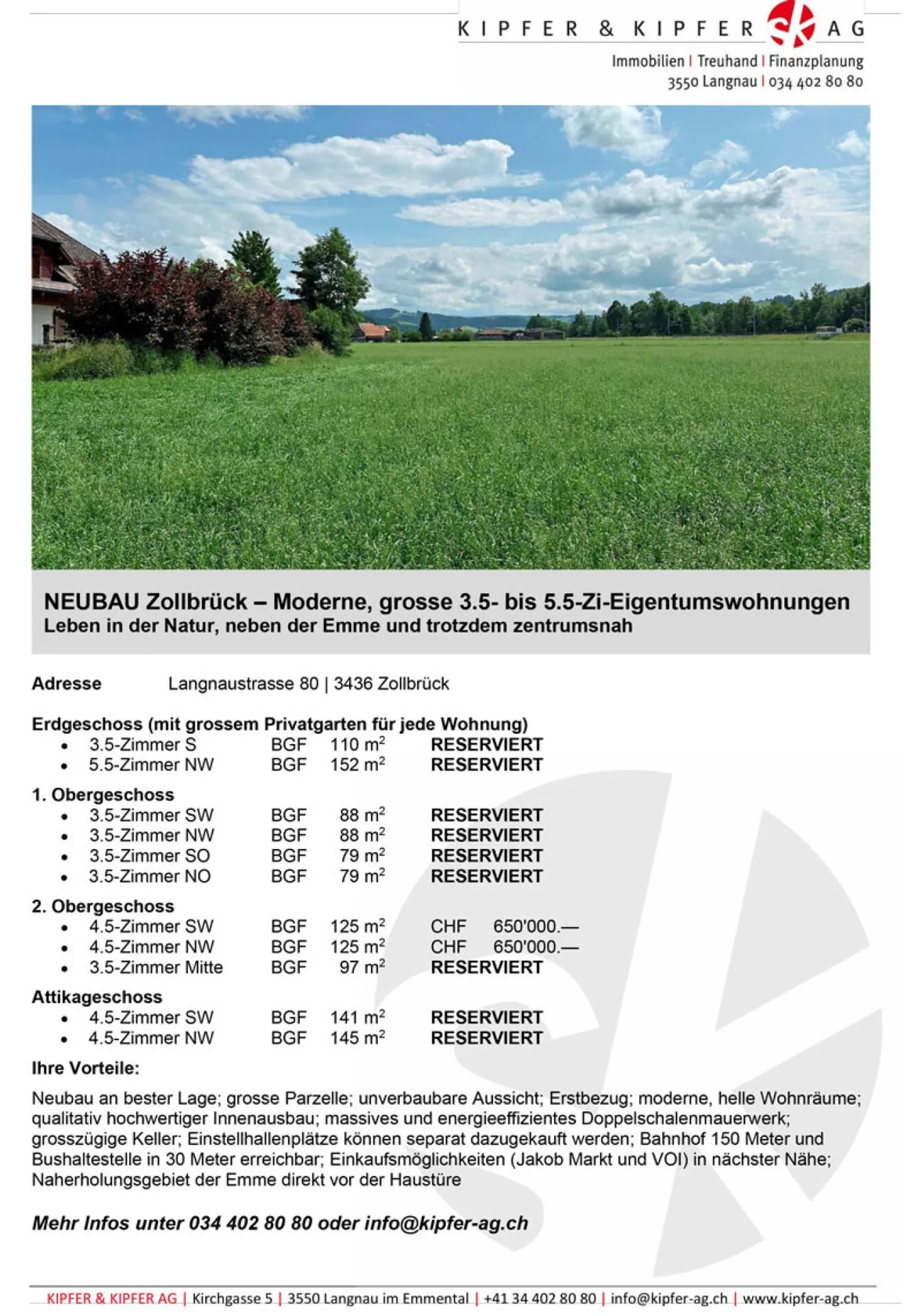 Modernes Apartment in der Natur - Foto 5 von 6