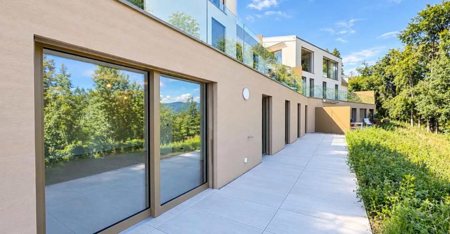Spacious 5.5-room apartment on the ground floor in Sorens - Photo 6 of 11